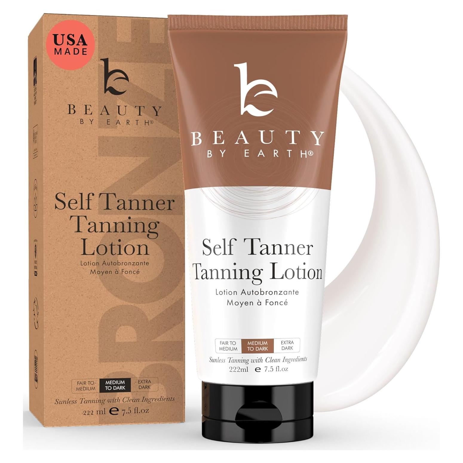 Autobronceador Beauty by Earth 221.8 ml Medio a Oscuro Natural