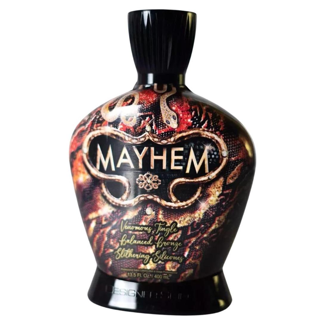 Loción Bronceadora Intensa Designer Skin Mayhem 400ml - Acelerador Hissing Heat