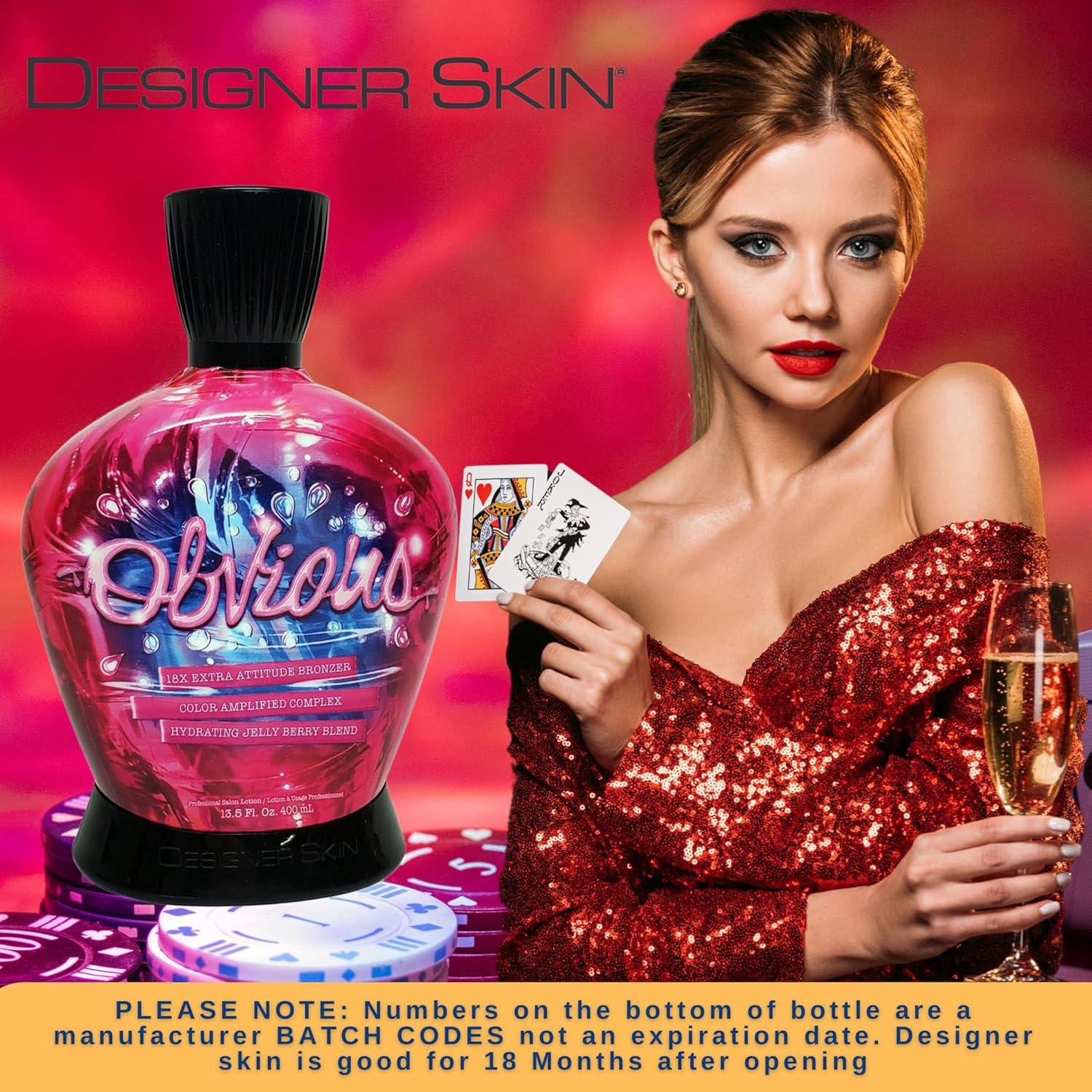 Loción Bronceadora Designer Skin Obvious 18X 382.7g