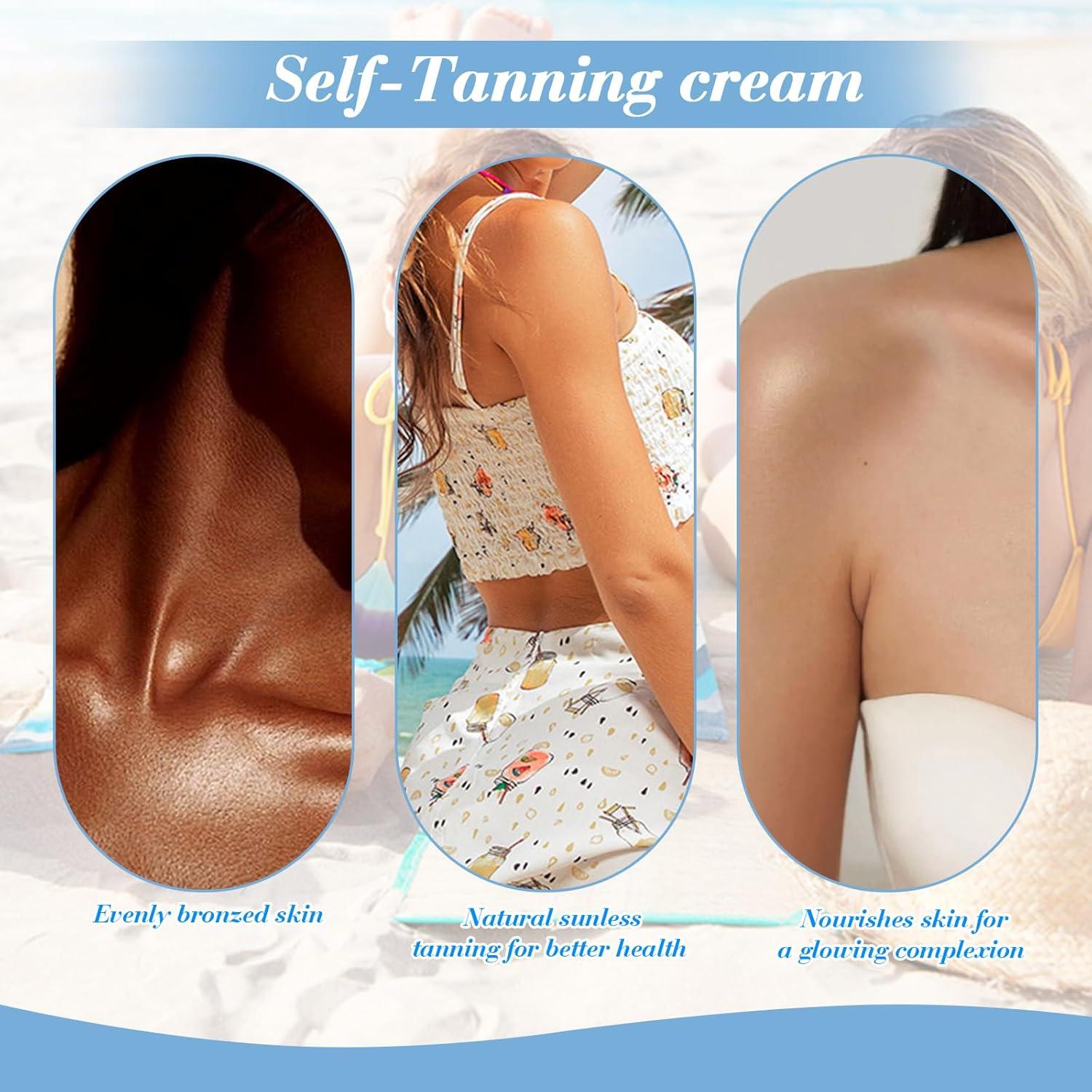 Crema Autobronceadora Natural Honeyouth 108g - Sin Sol, Vegana