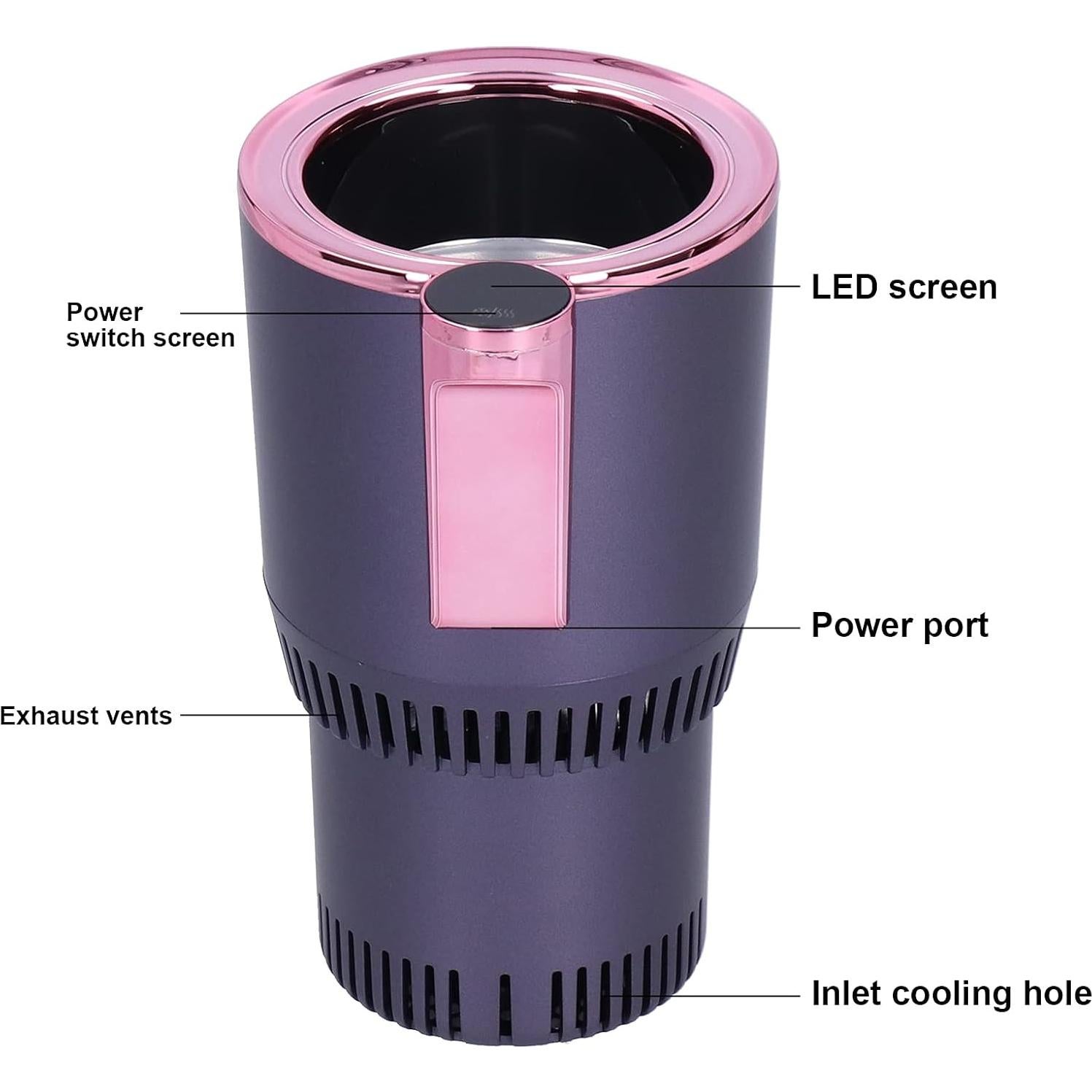 Enfriador y Calentador de Taza para Coche Airshi 16.5x11.5cm