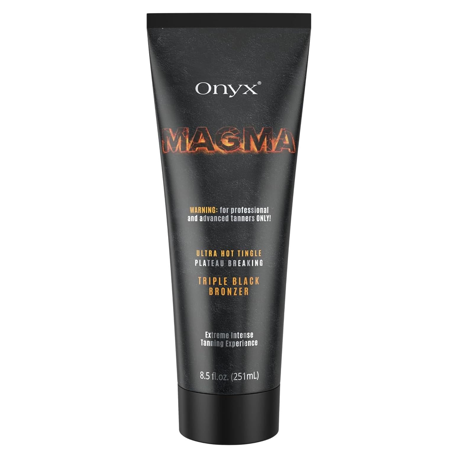 Loción Bronceadora Onyx Magma Tingle 289g - Acelerador Interior