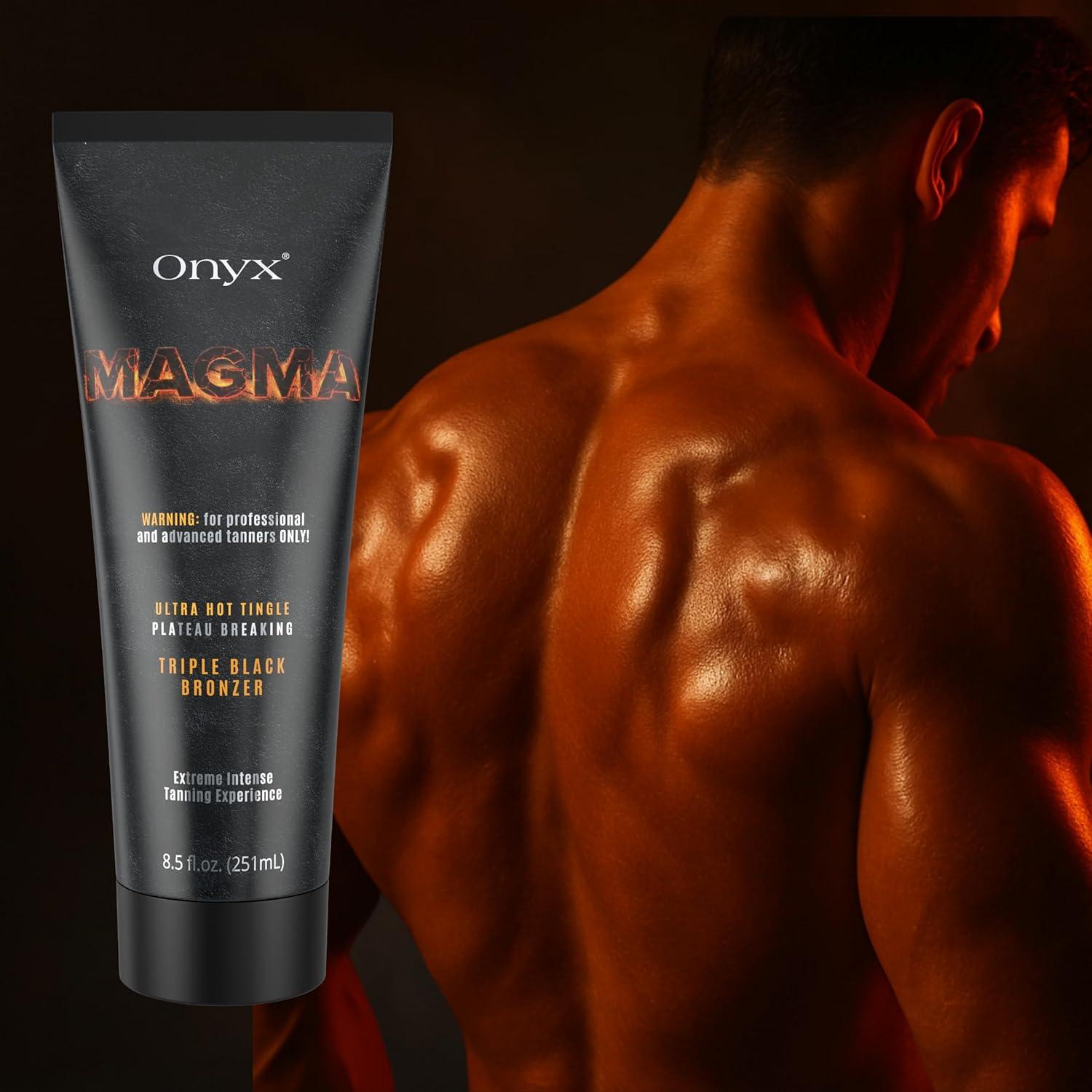 Loción Bronceadora Onyx Magma Tingle 289g - Acelerador Interior