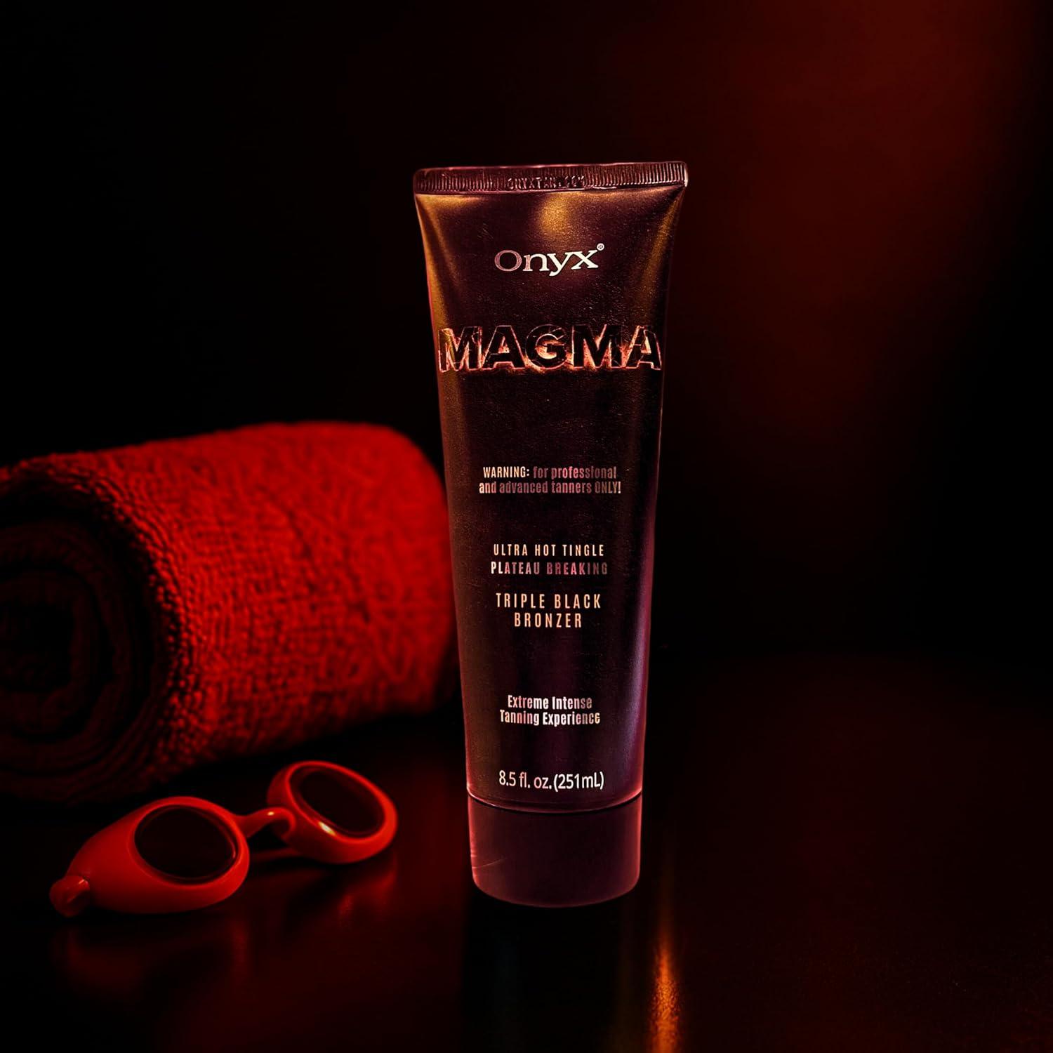 Loción Bronceadora Onyx Magma Tingle 289g - Acelerador Interior