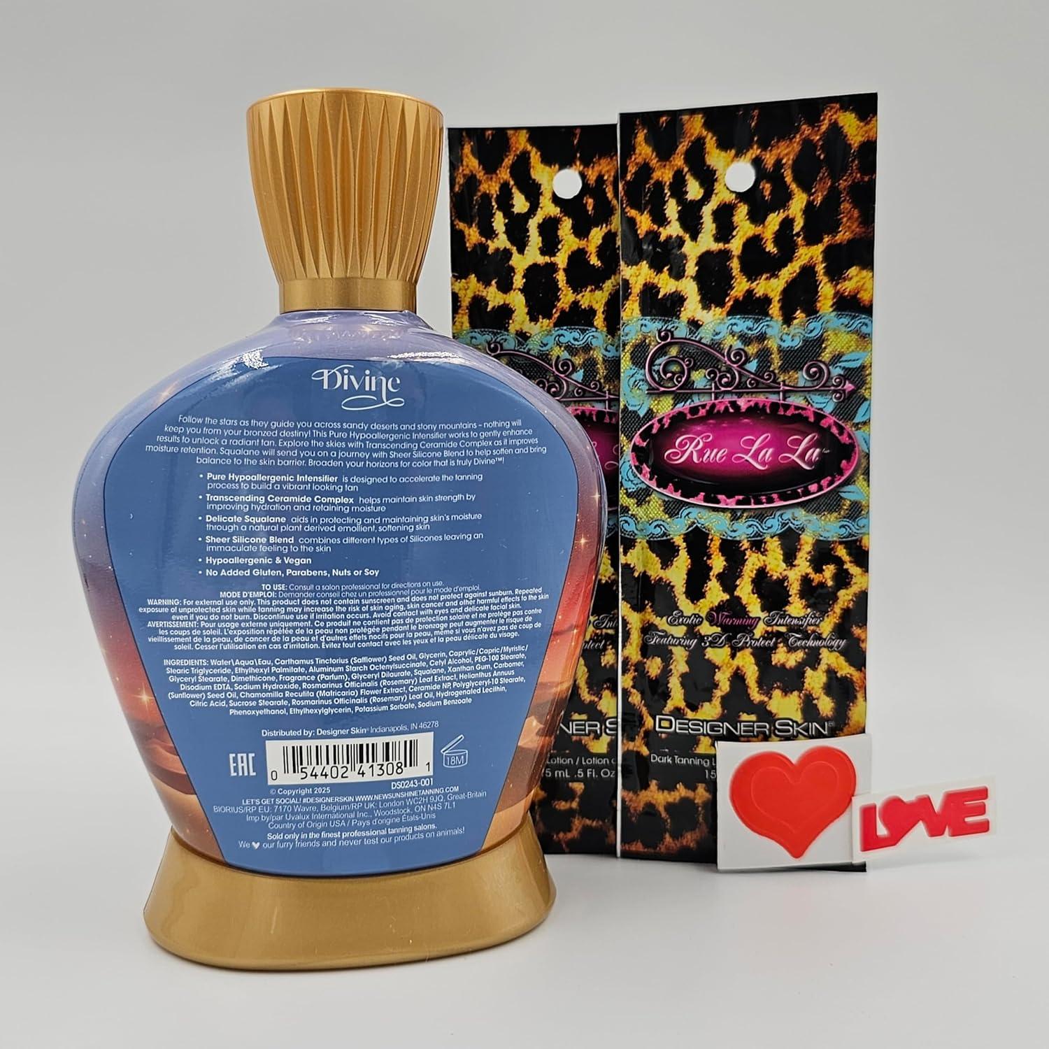 Loción Bronceadora Intensificadora Hipoalergénica Designer Skin 400 ml