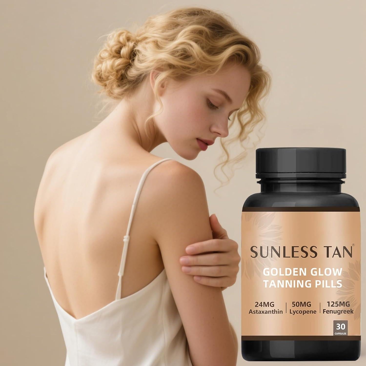 Suplemento bronceador Ardocme 1PCS - Brillo natural sin sol