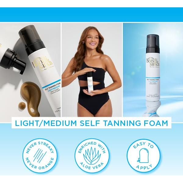 Espuma Autobronceadora Bondi Sands 200 ml Aloe Vera y Coco