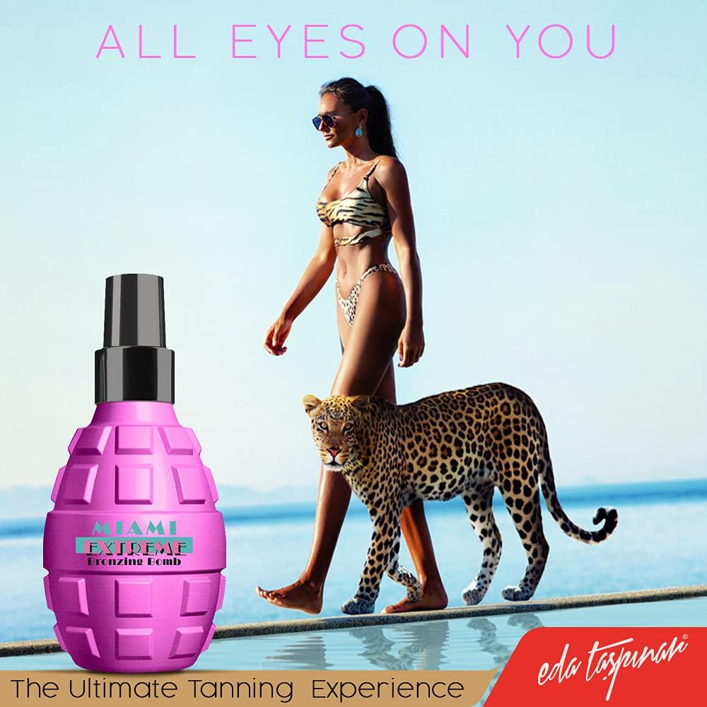 Aceite bronceador oscuro Eda Taspinar 200 ml sin SPF