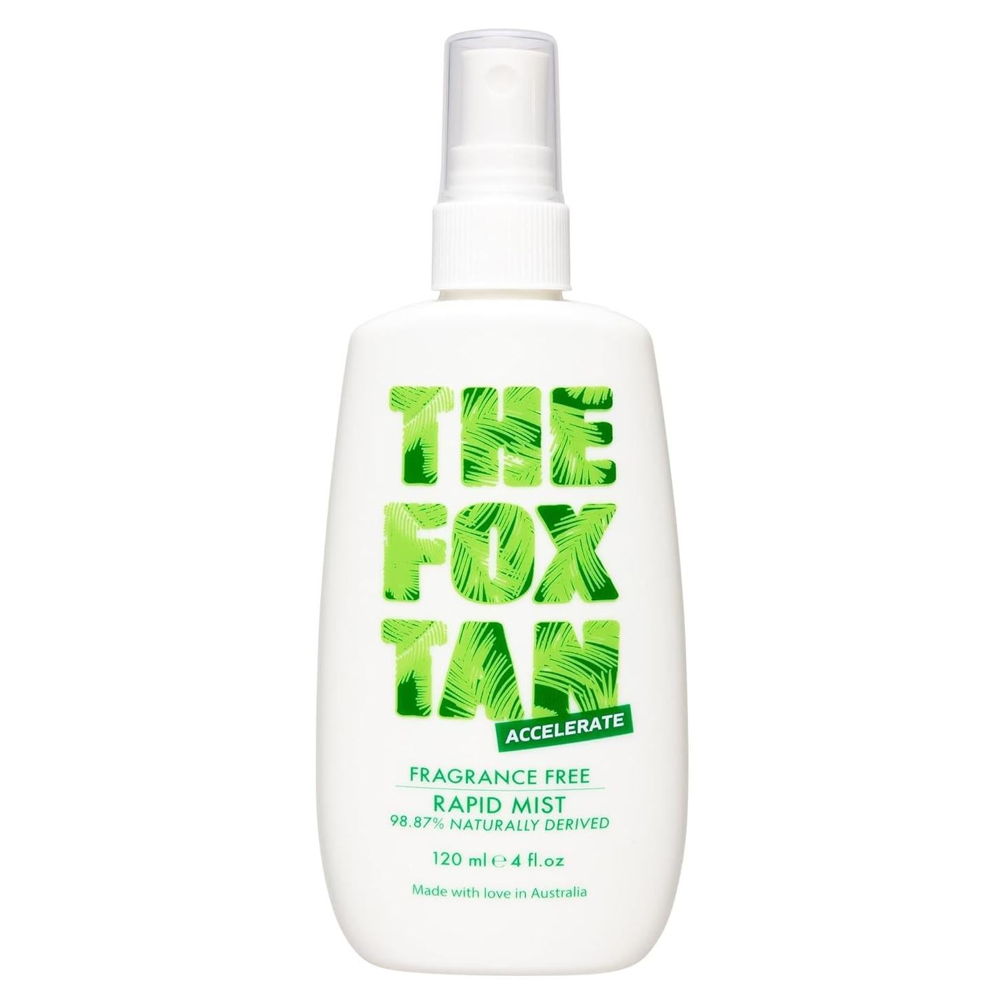 Bruma Bronceadora Sin Fragancia The Fox Tan 120ml Vegana
