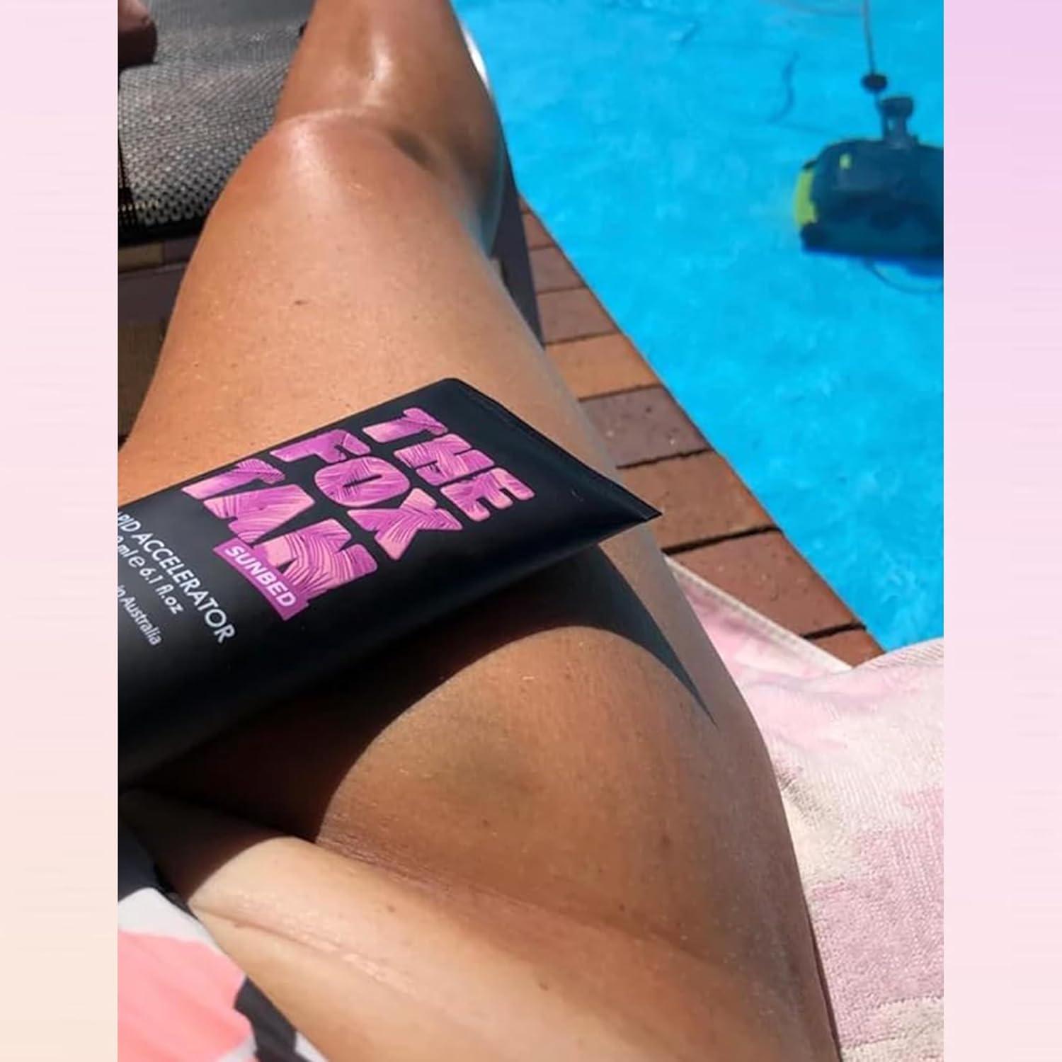 Acelerador Rápido The Fox Tan 180ml - Bronceado Oscuro Vegano