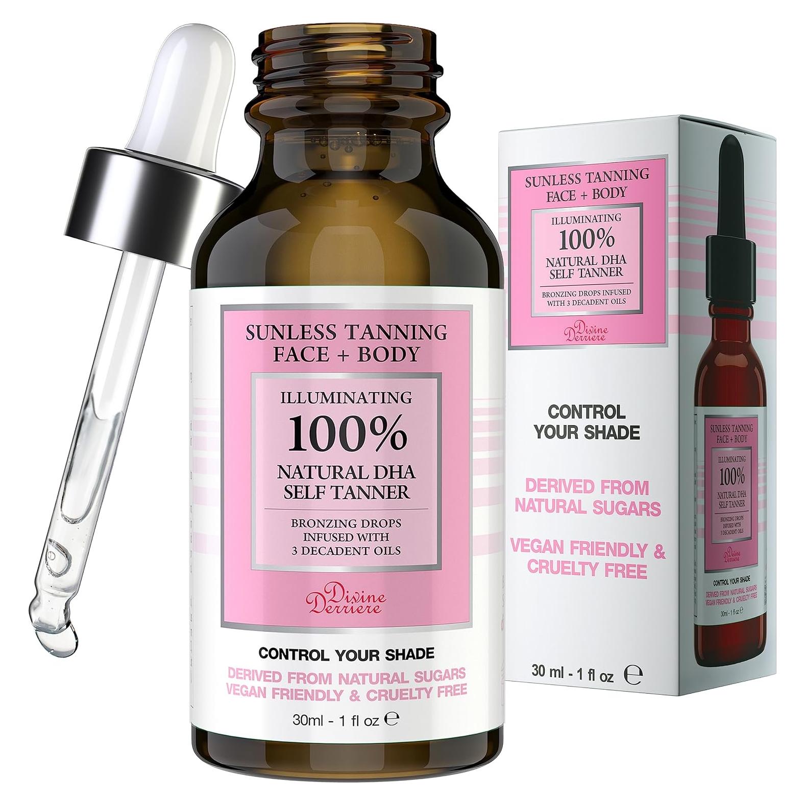 Gotas de Bronceado Autoadhesivo Divine Derriere 30 ml - Bronceador Natural