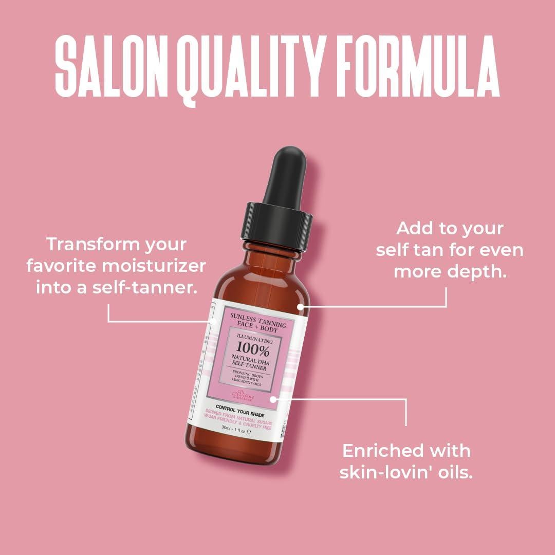 Gotas de Bronceado Autoadhesivo Divine Derriere 30 ml - Bronceador Natural