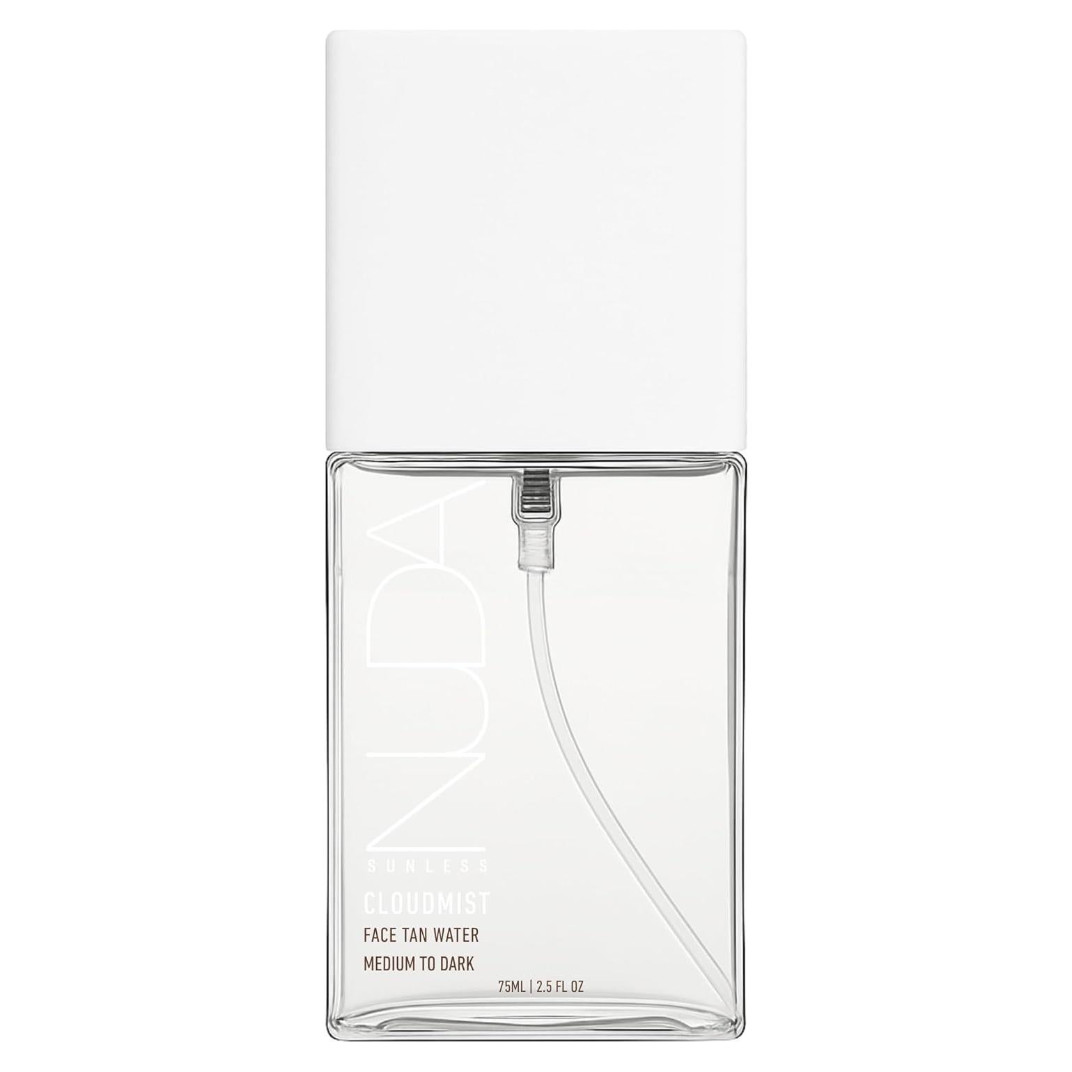 Agua Bronceadora Facial Nuda 75 mL - Brillo Natural y Gradual