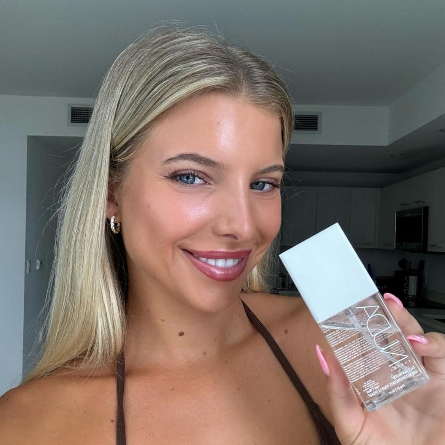 Agua Bronceadora Facial Nuda 75 mL - Brillo Natural y Gradual