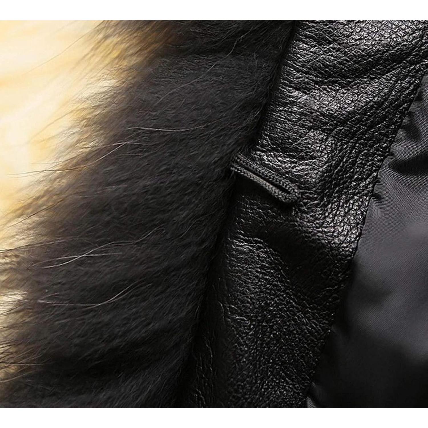 LCMTWX Womens Winter Outerwear Faux Fur Long Jacket Faux Sleeve Short Warm Women's Coat Long Sleeve Pockets Shaggy Purple