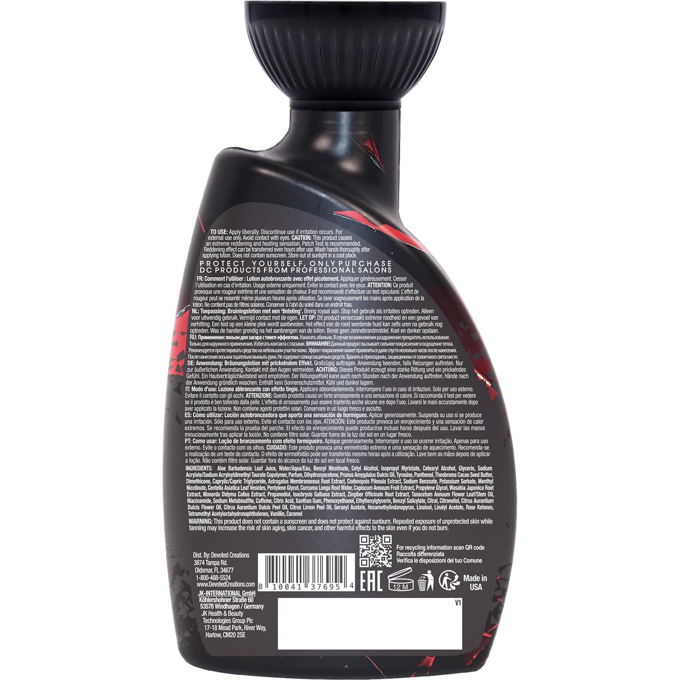 Bronceador DHA Ultra-Intenso Devoted Creations 250ml Anti-Naranja