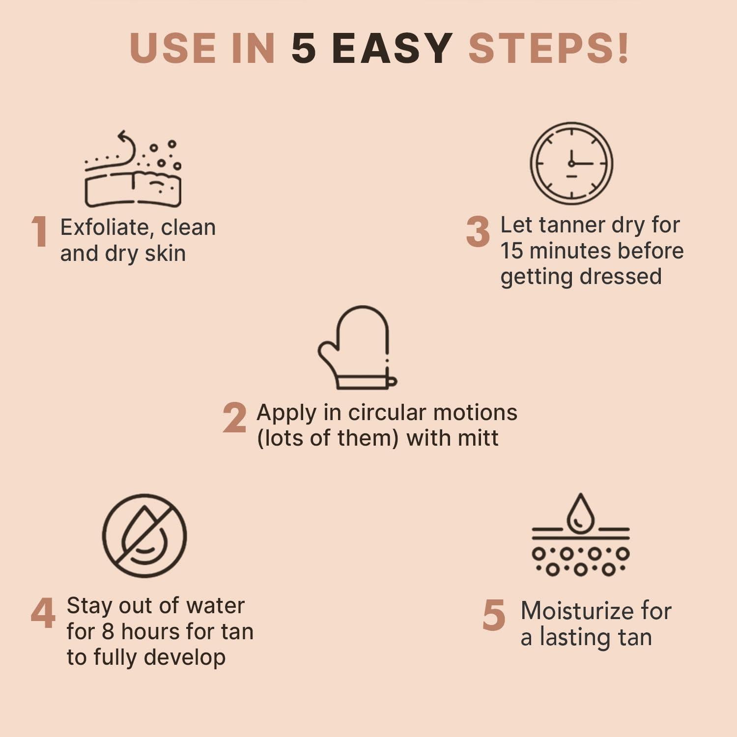 Mousse Autobronceador Beauty by Earth 221 ml - Bronceado Natural