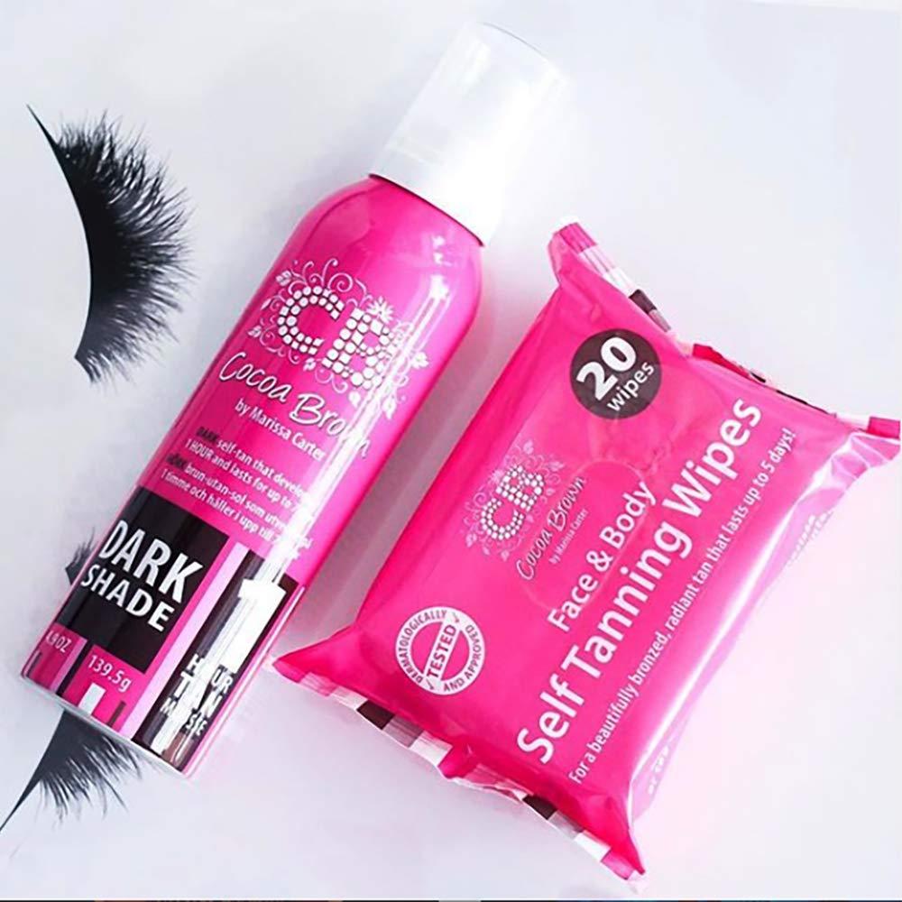 Toallitas Autobronceadoras Cocoa Brown - 20 Toallitas para Cara y Cuerpo