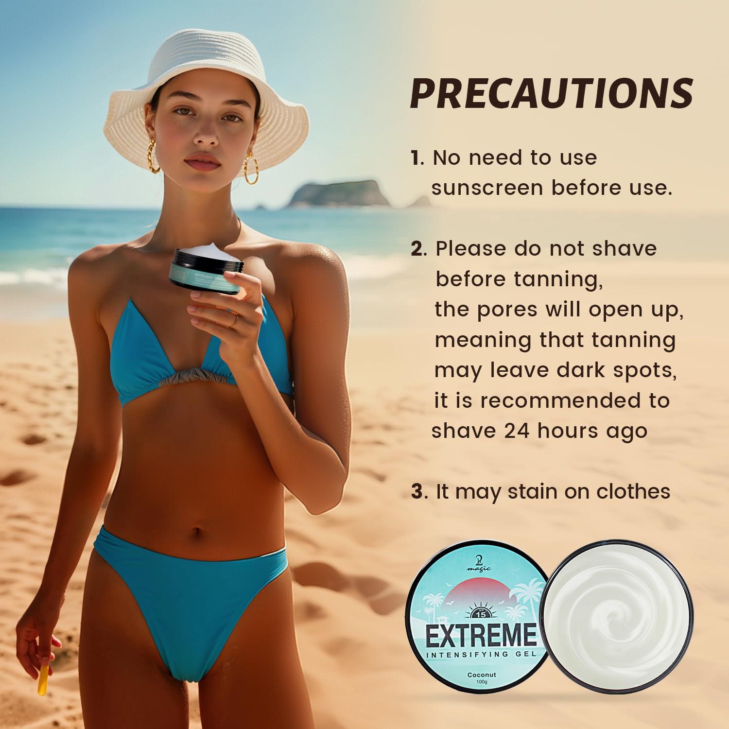 Gel Bronceador Intensivo 2Bmagic Coco 159g - Acelera Bronceado