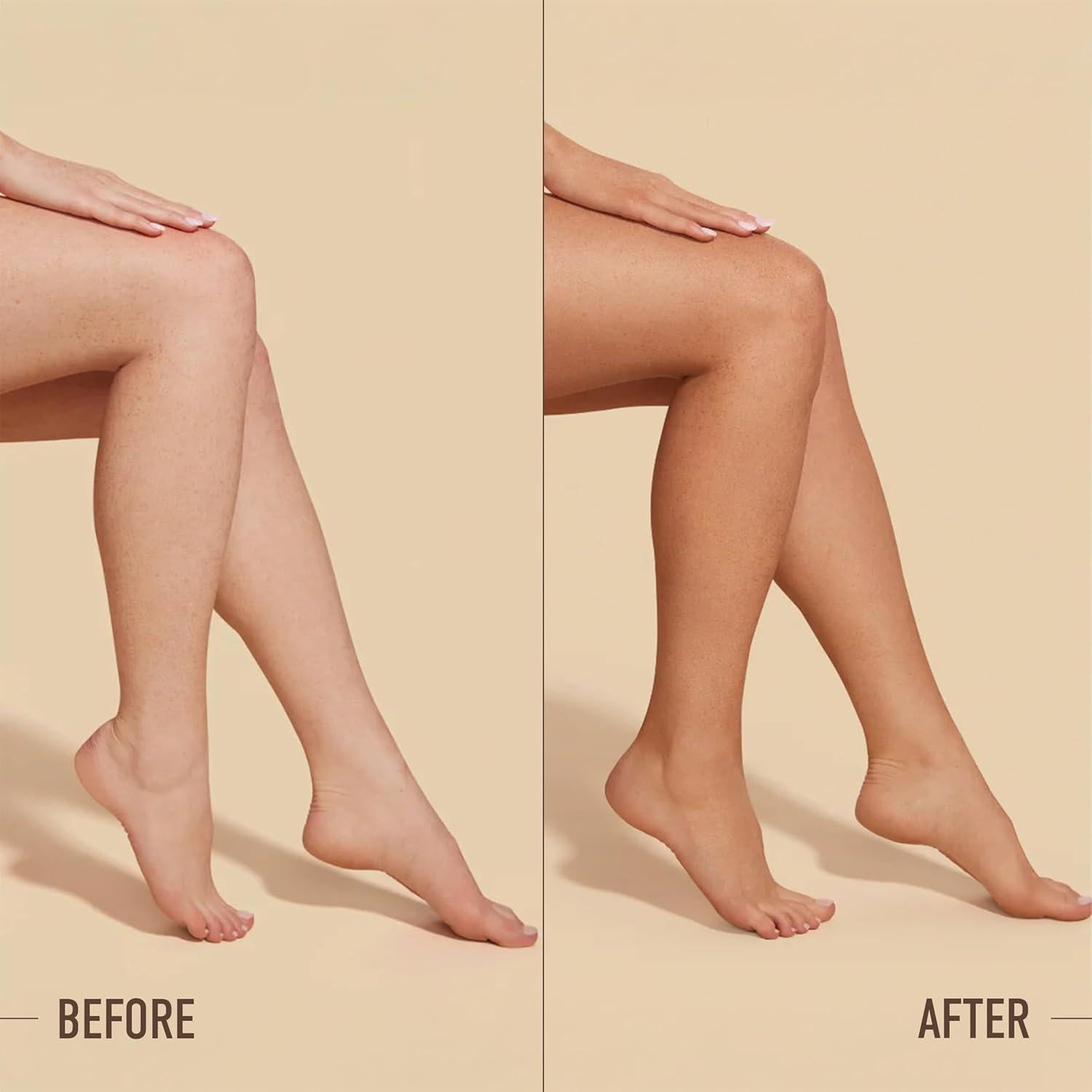 Mousse Autobronceador Nuda Medio 335 ml, Secado Rápido, Vegano