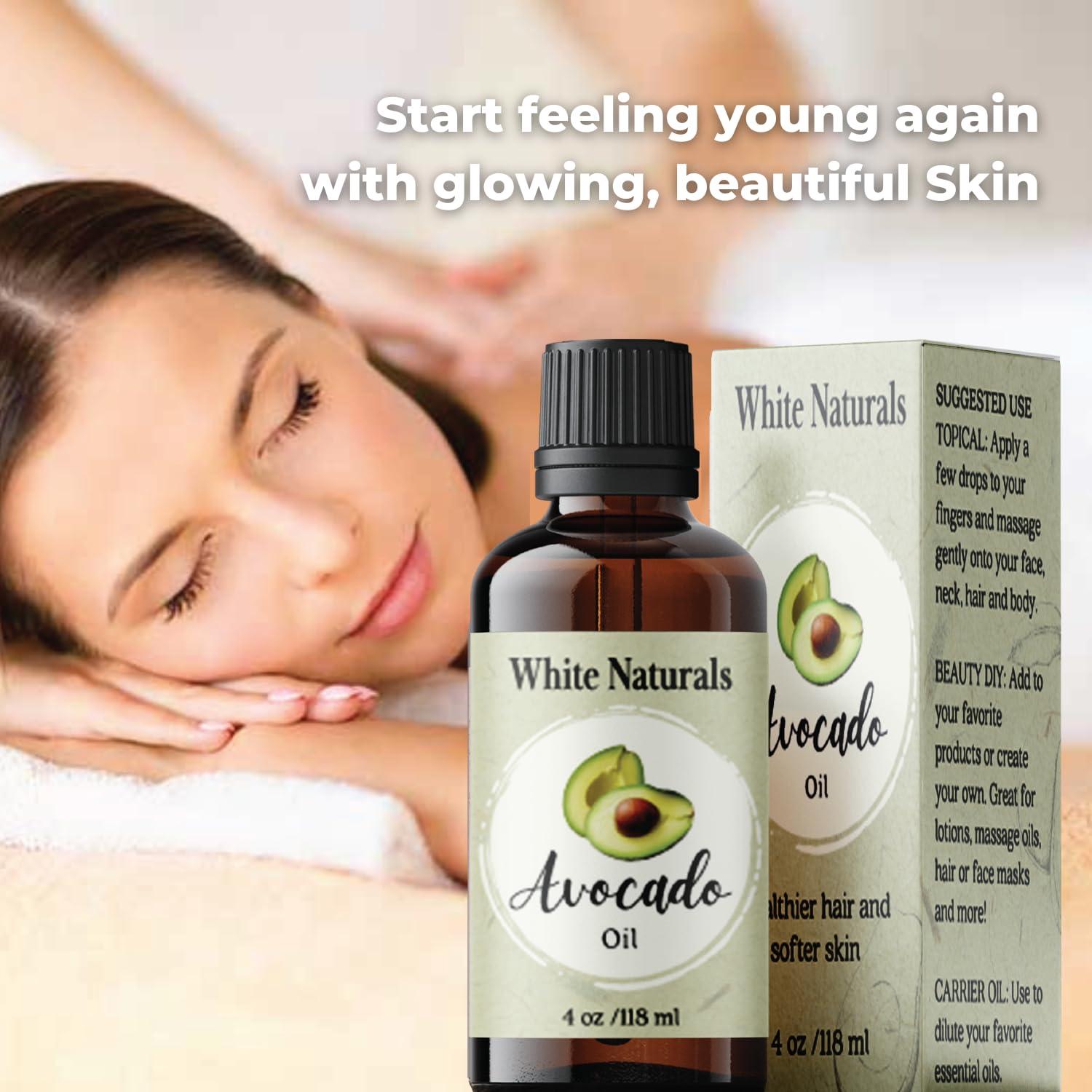 Aceite de Aguacate Orgánico Virgen 118ml - White Naturals