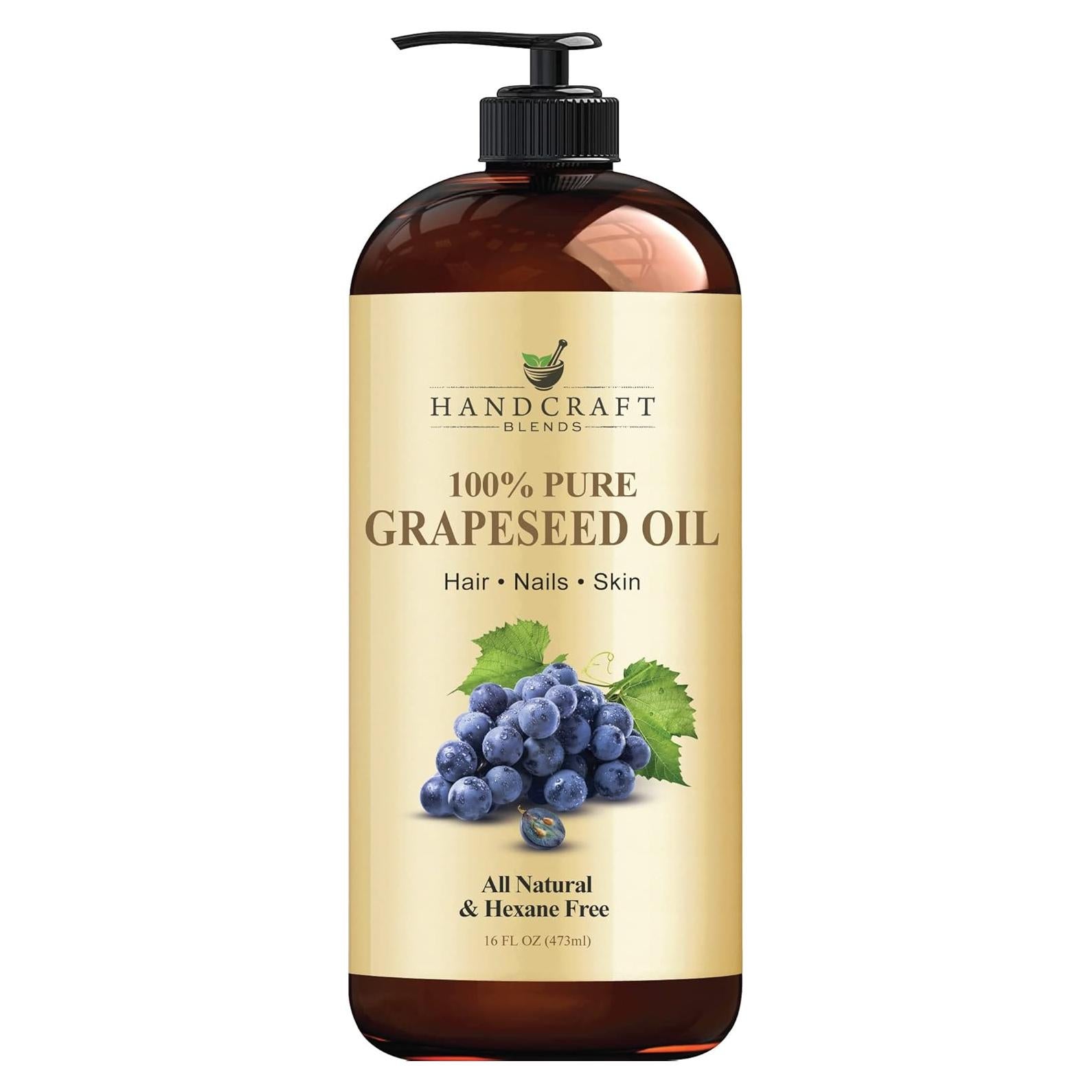 Aceite de Semilla de Uva Handcraft Blends 473 ml - 100% Puro