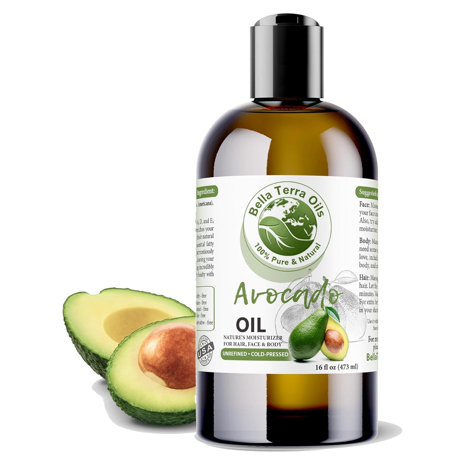 Aceite de Aguacate Bella Terra 480ml Prensado en Frío