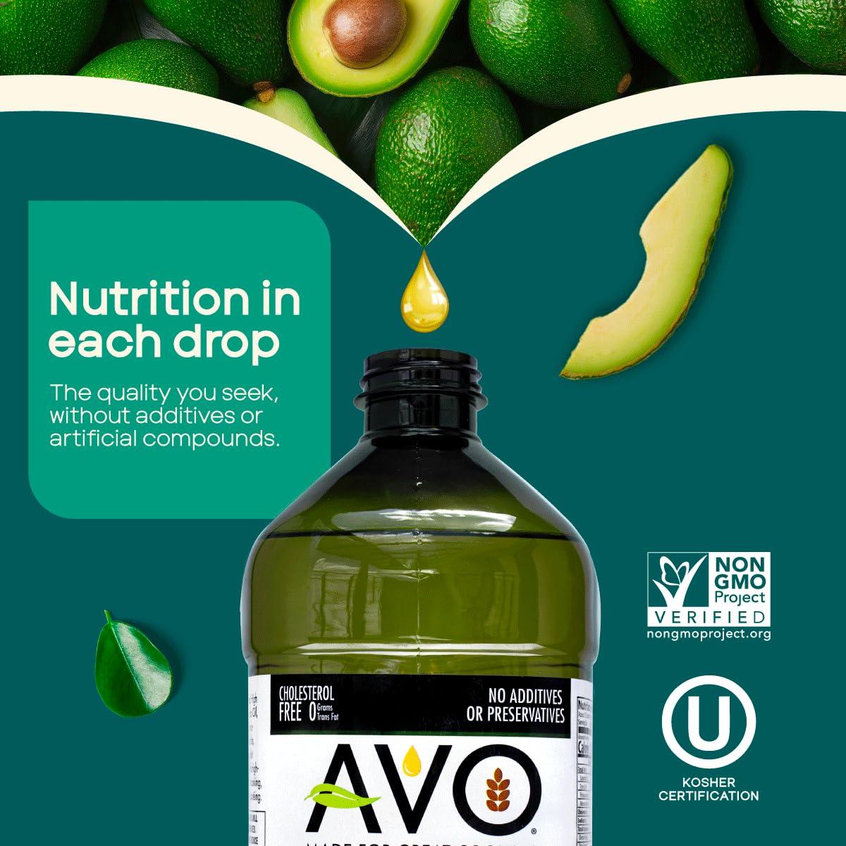 Aceite de Aguacate AVO No OGM 2000 ml Sin Conservantes