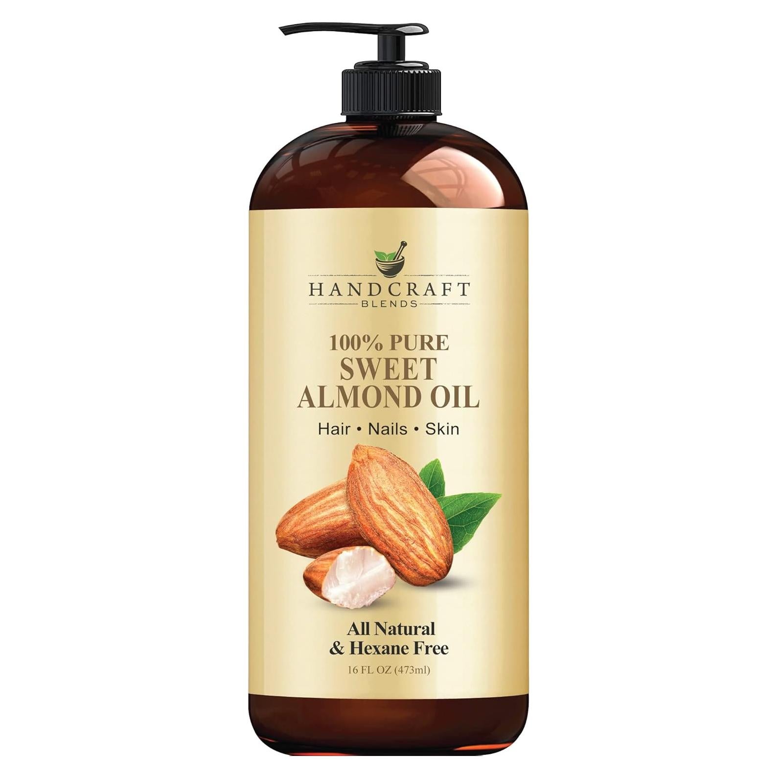 Aceite de Almendra Dulce Handcraft Blends 473 ml - 100% Puro
