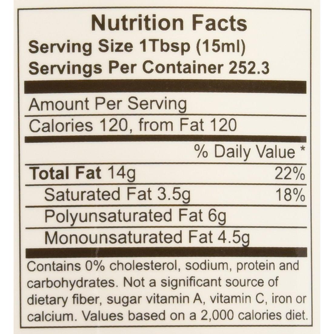 Aceite de Salvado de Arroz Baja Precious 3.79L Gourmet