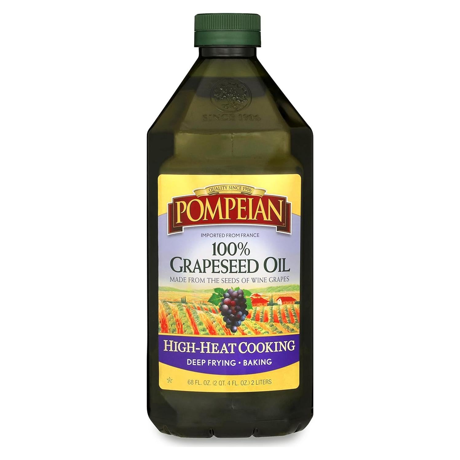 Aceite de Semilla de Uva 100% Pompeian 1925g Sabor Ligero