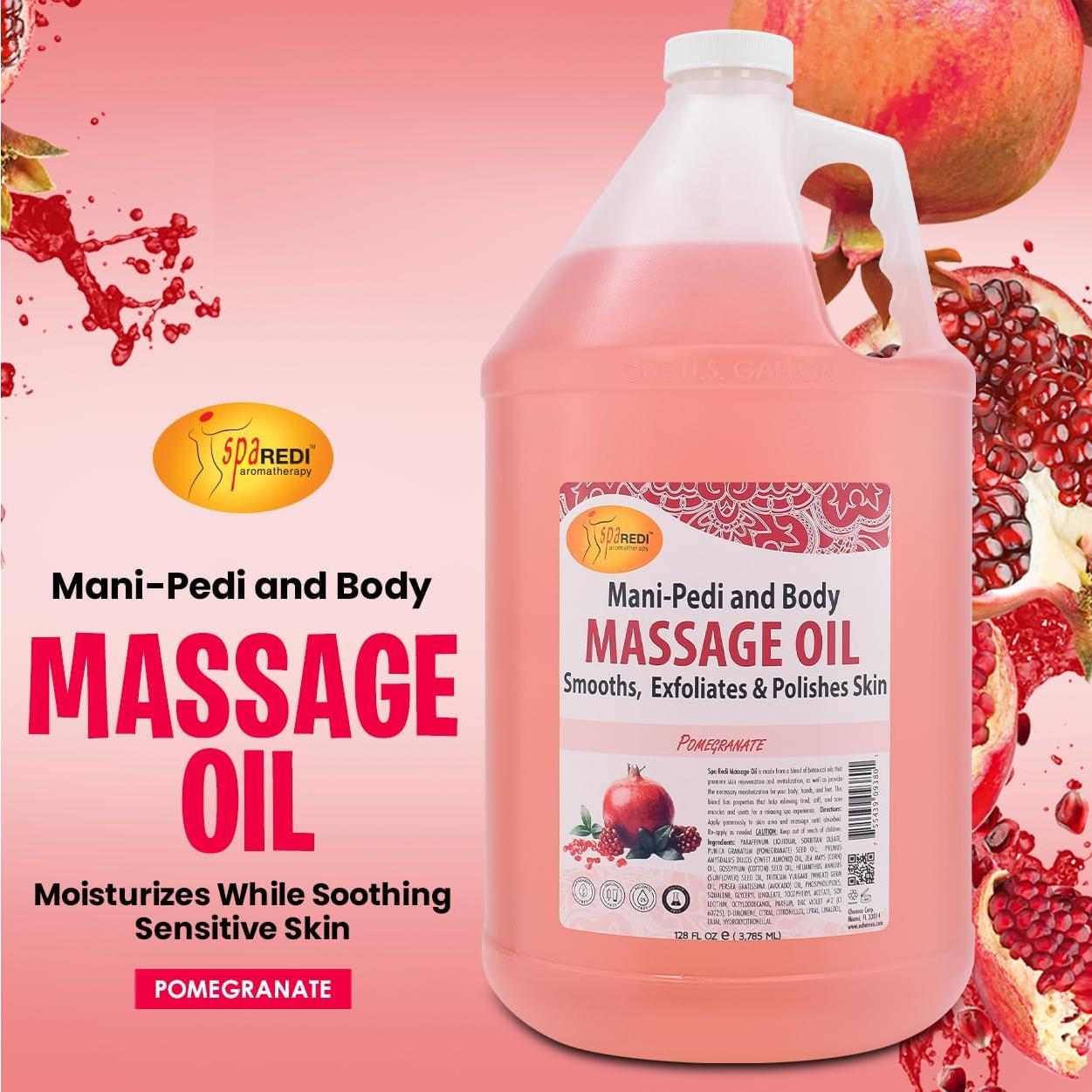 Aceite de Masaje SPA REDI Granada 3.78L - Terapia Relajante