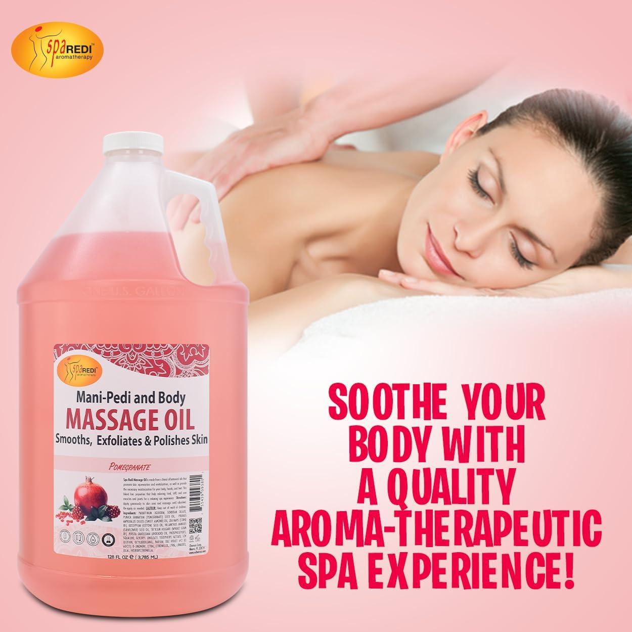 Aceite de Masaje SPA REDI Granada 3.78L - Terapia Relajante