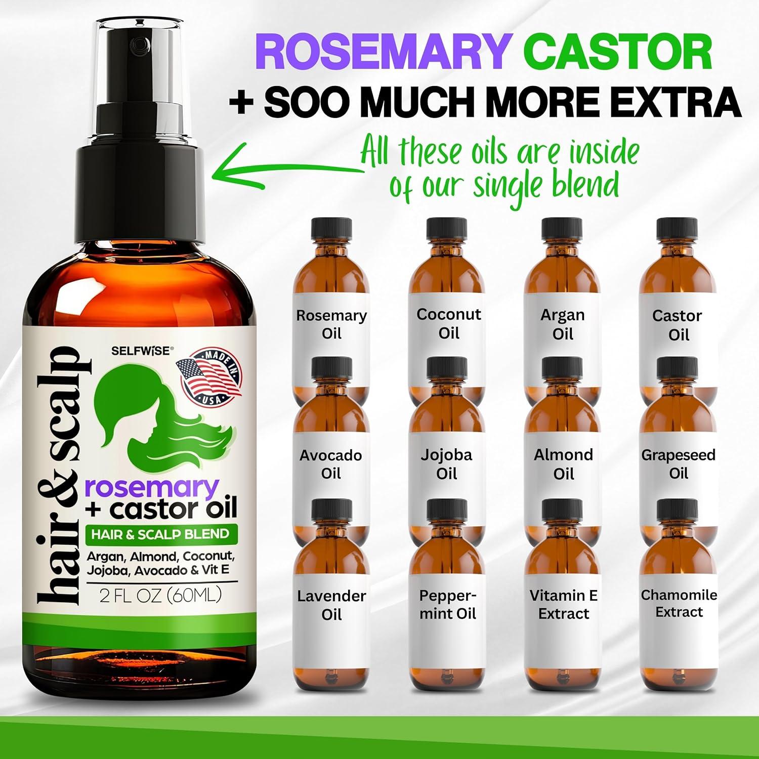 Aceite de Romero Orgánico 59ml - Crecimiento Cabello Hombres y Mujeres