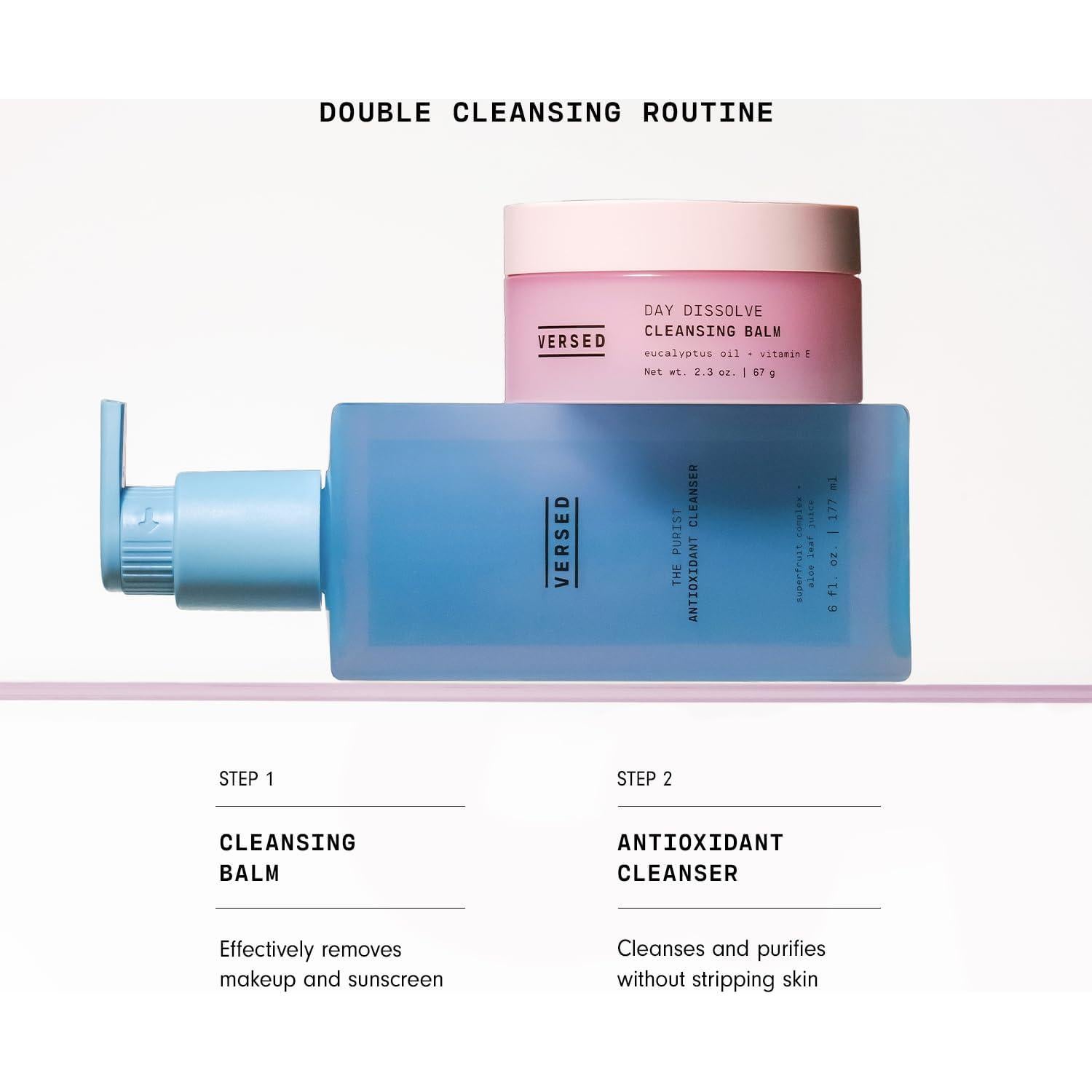 Bálsamo Limpiador VERSED 65.2 g - Desmaquillante Aceite Eucalipto