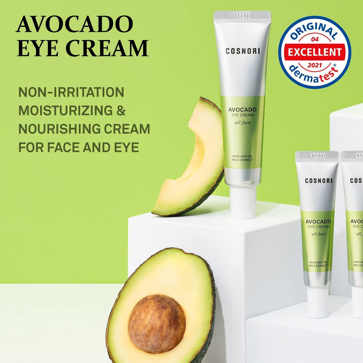 Crema para Ojos Cosnori con Aguacate Orgánico 28.5 g