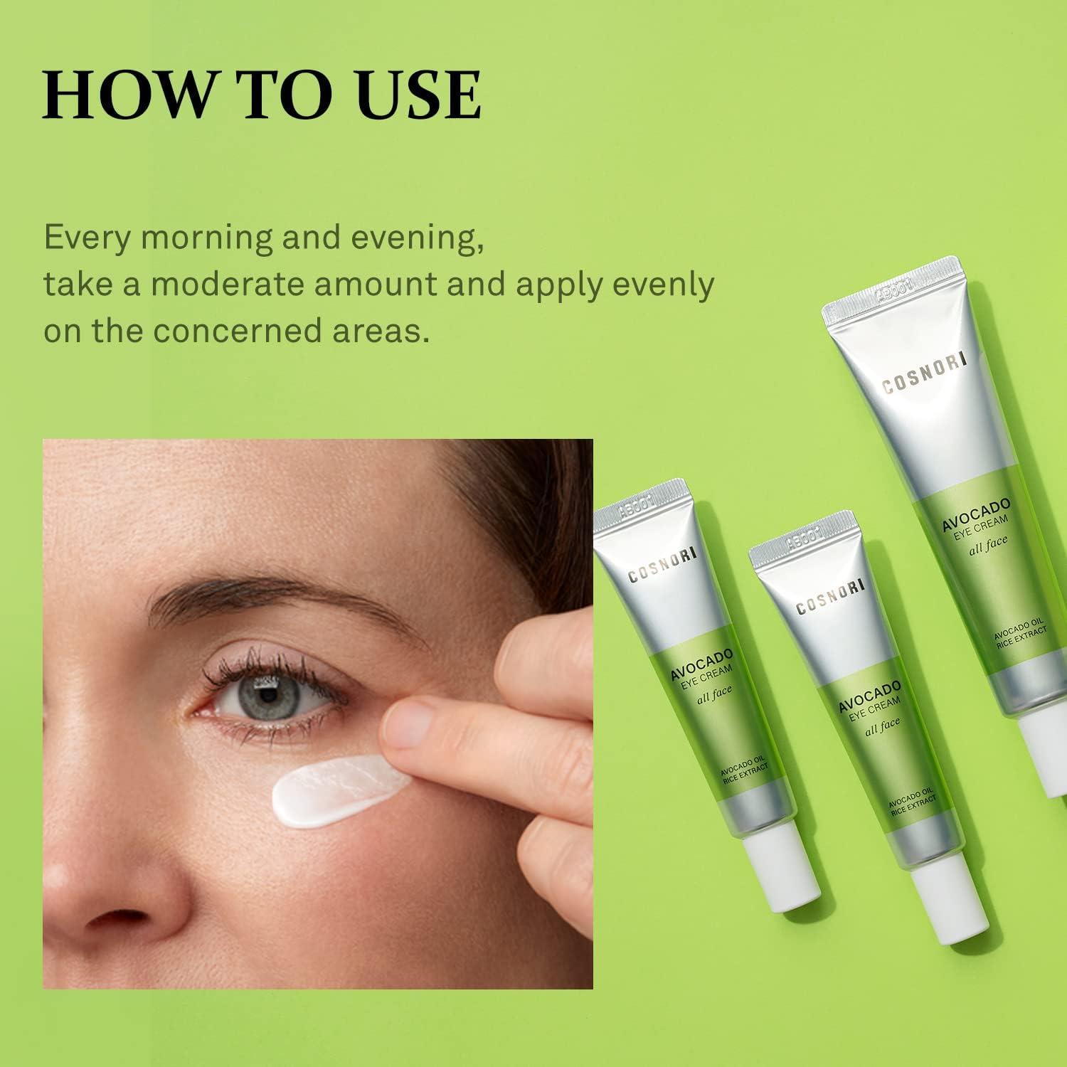 Crema para Ojos Cosnori con Aguacate Orgánico 28.5 g