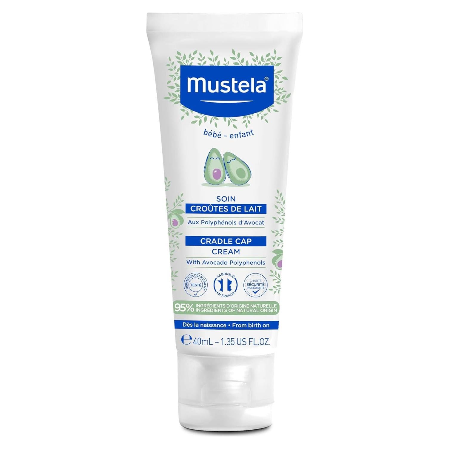 Crema para Costra Láctea Mustela Baby 39.9ml - Sin Parabenos