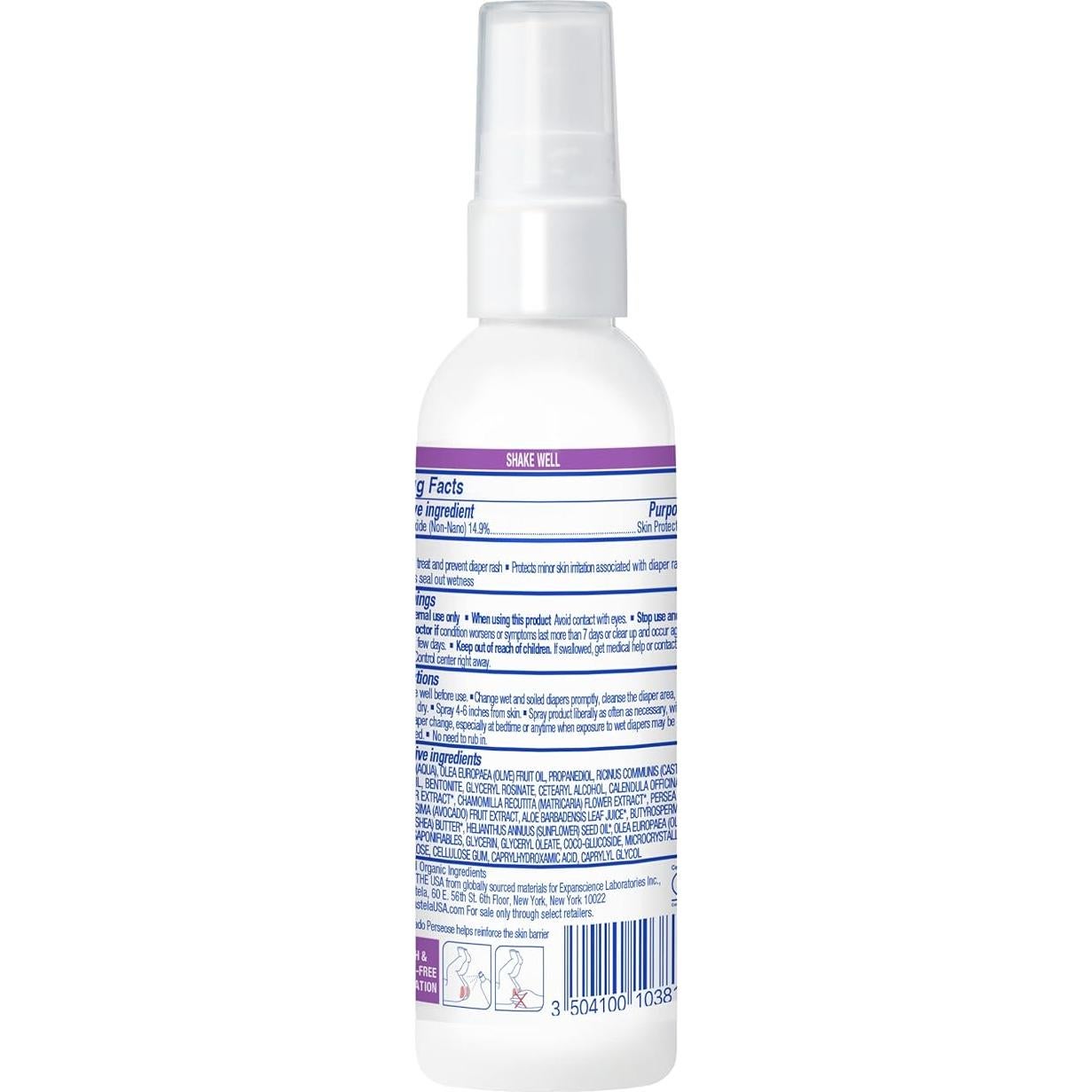 Crema en Spray Mustela Baby 89 ml - Protector Erupciones Pañal