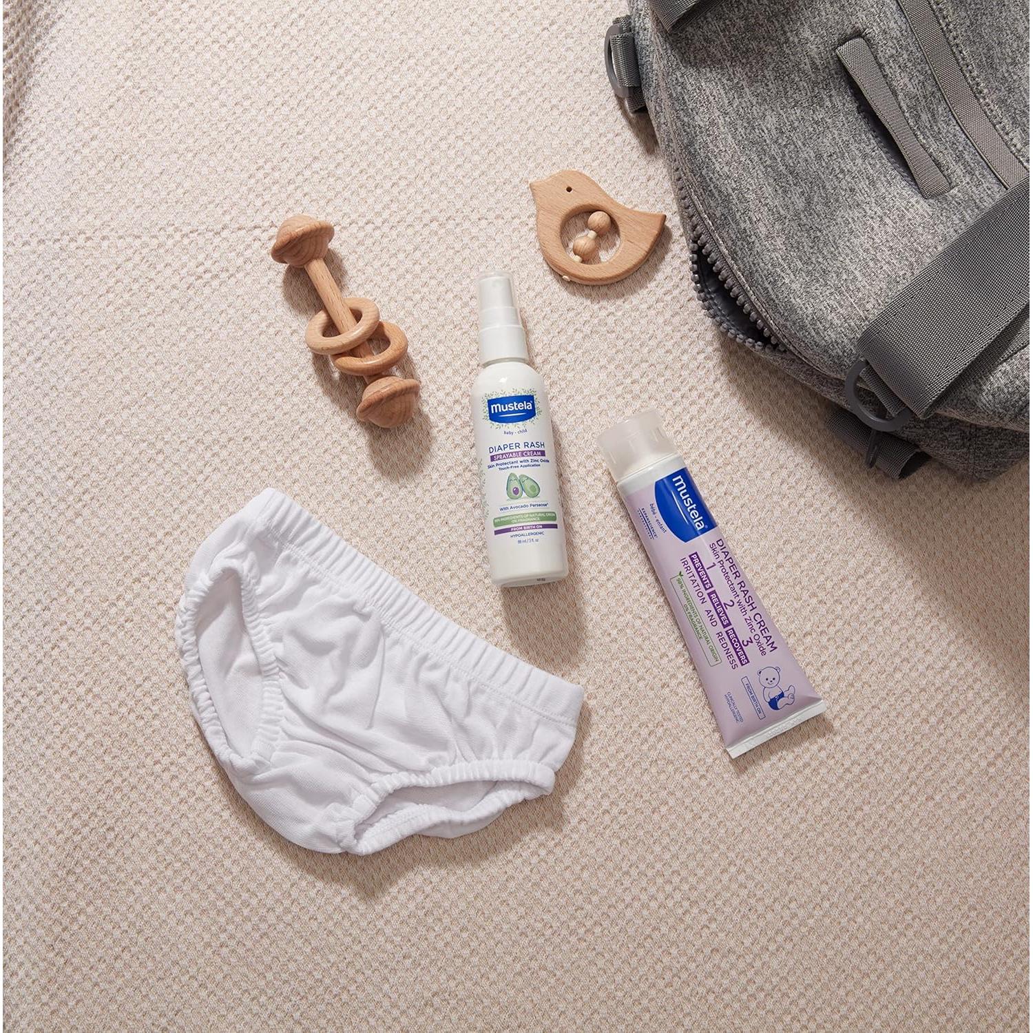 Crema en Spray Mustela Baby 89 ml - Protector Erupciones Pañal