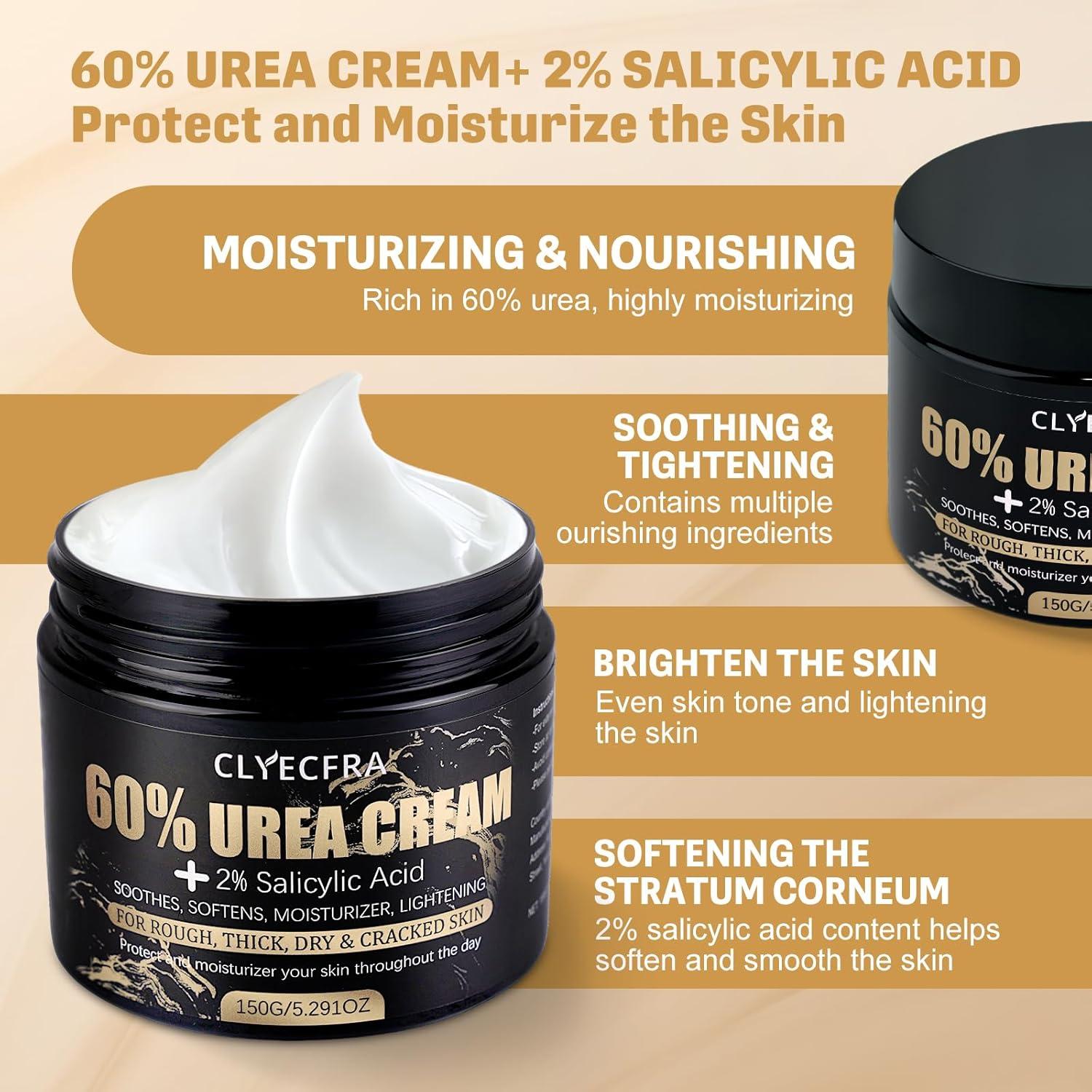 Crema de Urea 60% Clyecfra para Pies y Manos 150g