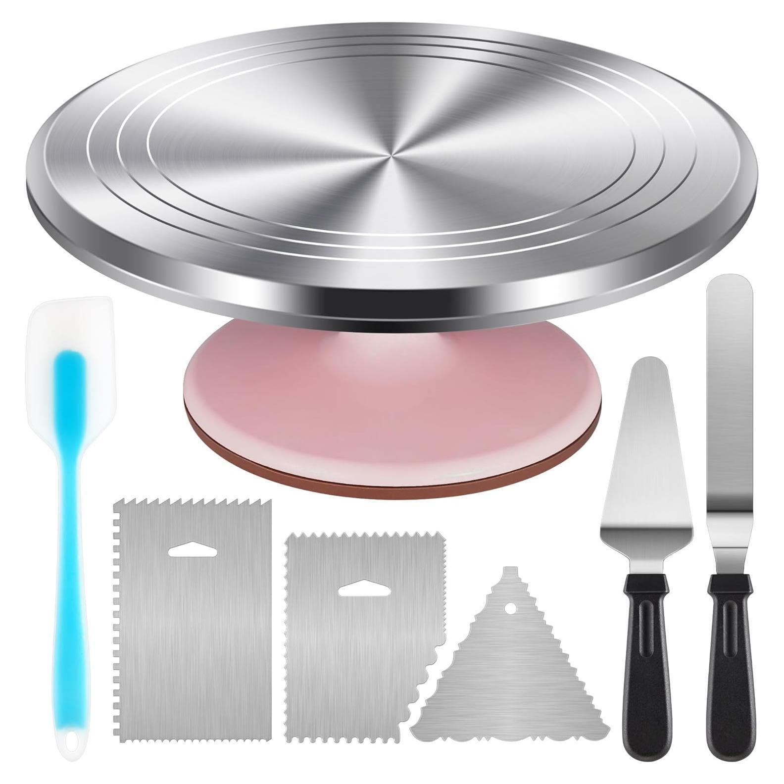 Juego de Decoración de Pasteles Kootek, Giratorio 30 cm