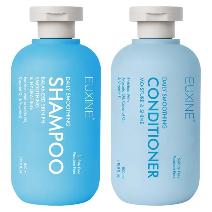 Champú y Acondicionador Hidratante NUSPA Sin Sulfatos 600g