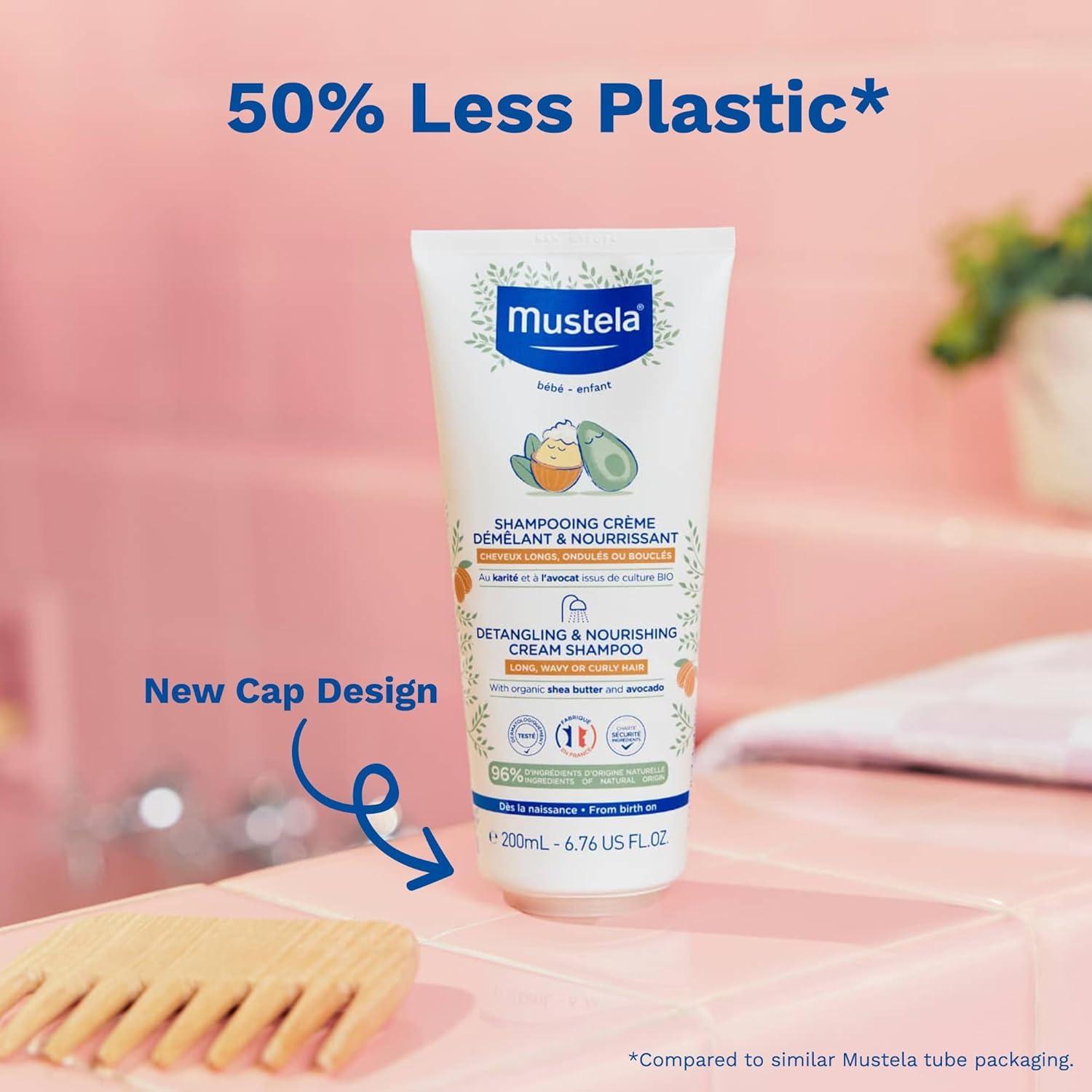 Champú Desenredante Mustela 200 ml - Manteca de Karité y Aguacate