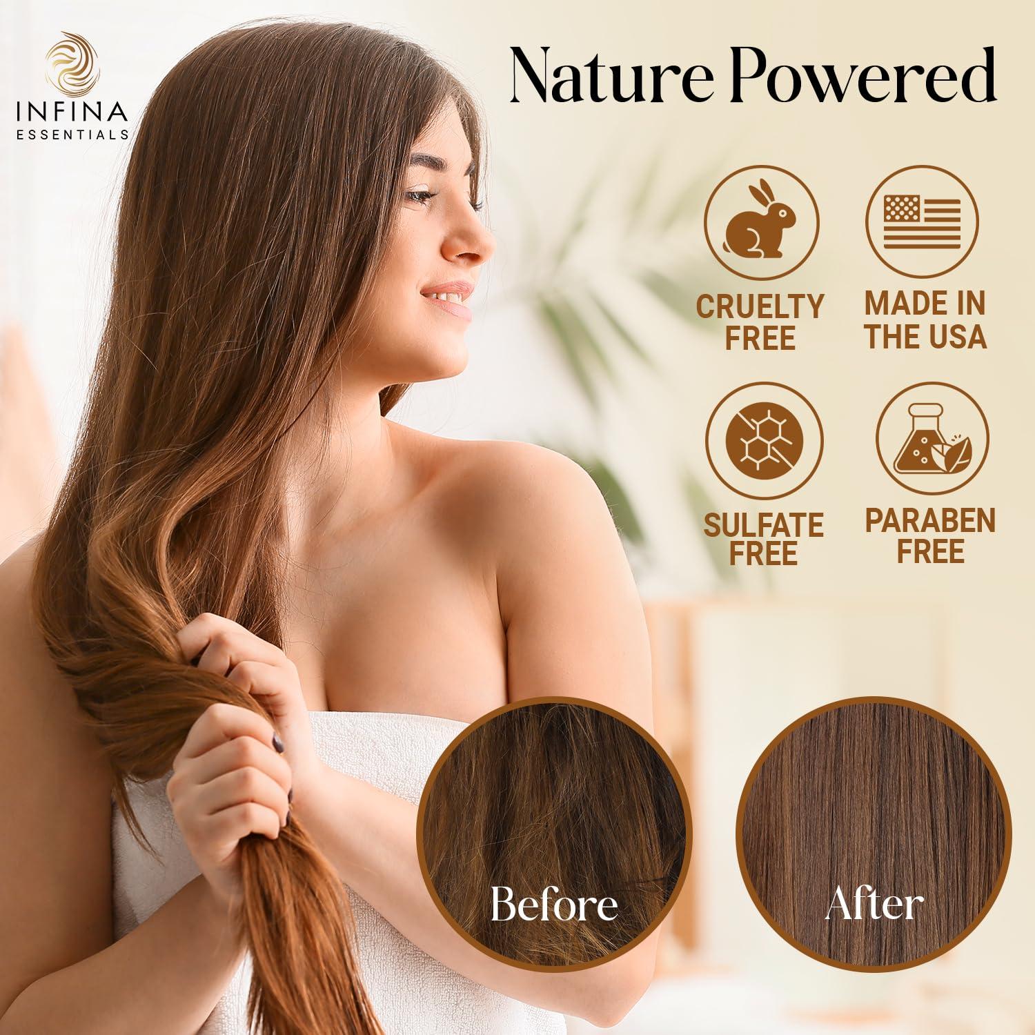 Juego de Champú y Acondicionador INFINA ESSENTIALS 473 ml