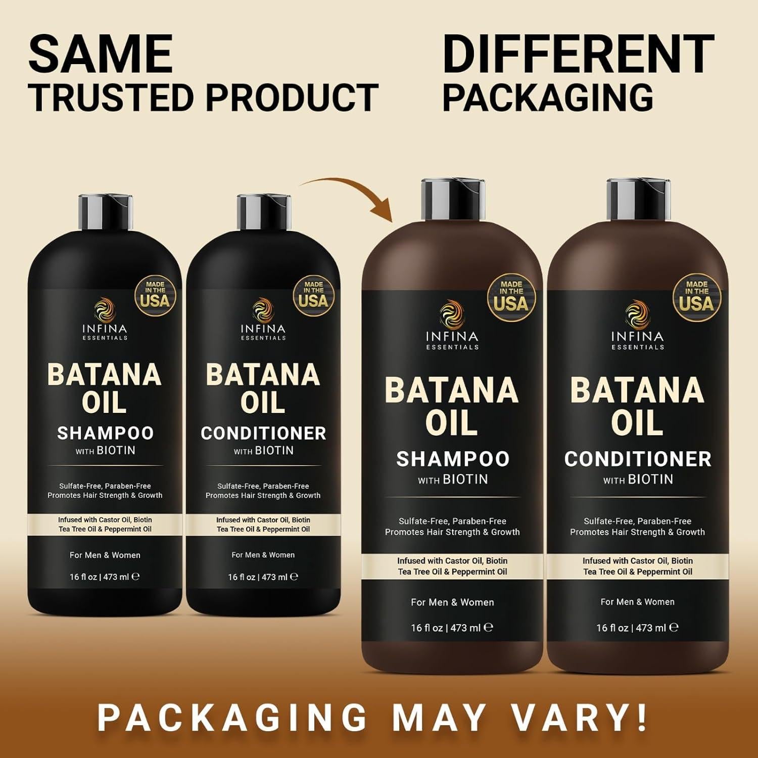 Juego de Champú y Acondicionador INFINA ESSENTIALS 473 ml