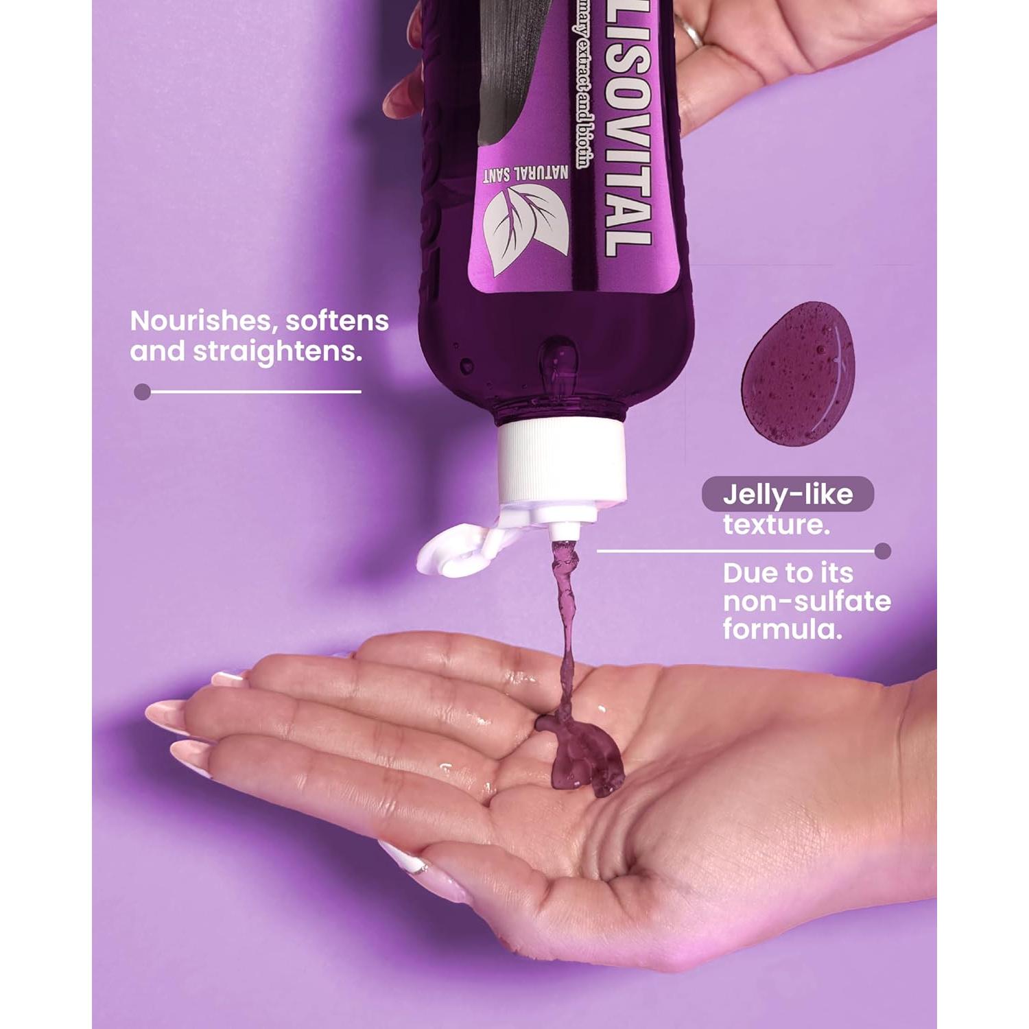 Liso Vital Duo Kit - Champú y Acondicionador Sin Enjuague 250ml