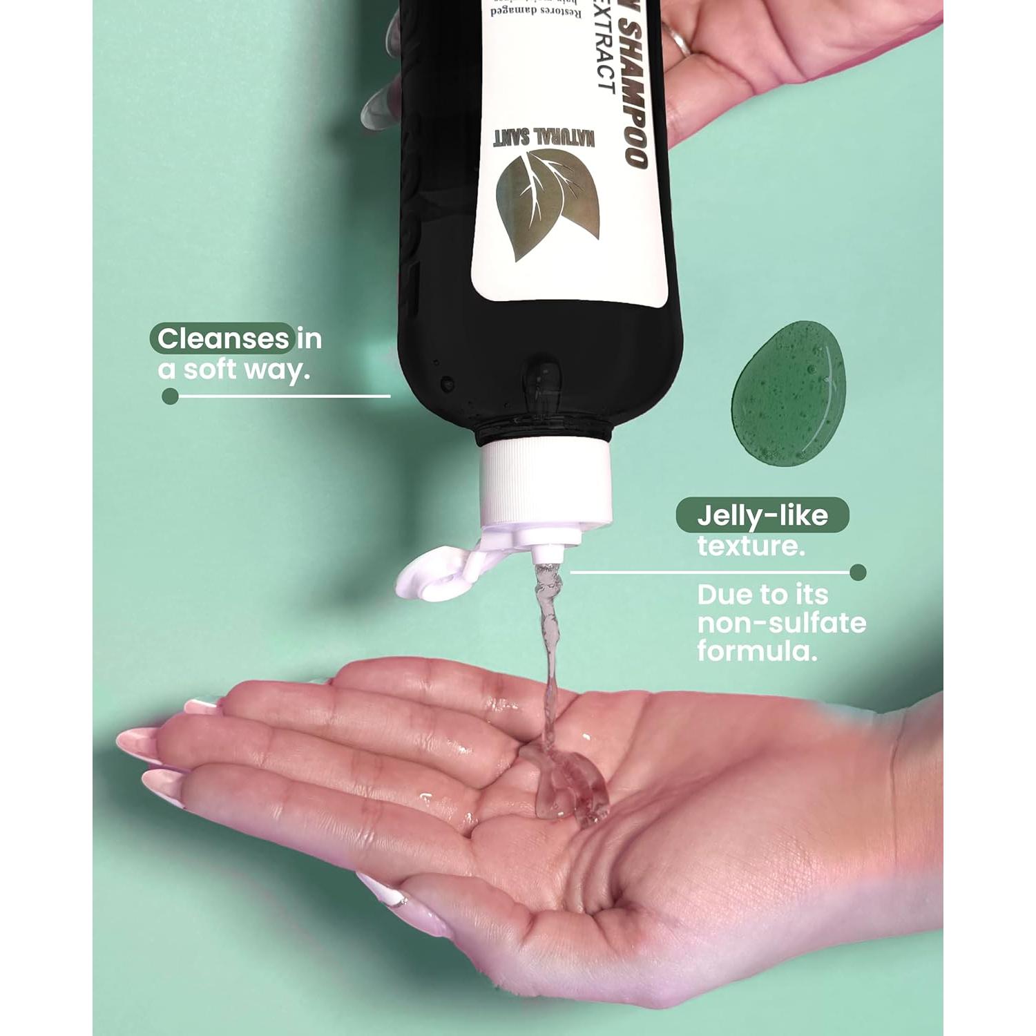 Conjunto Champú y Acondicionador Naturalsant 473 ml - Hidratación y Crecimiento Cabello