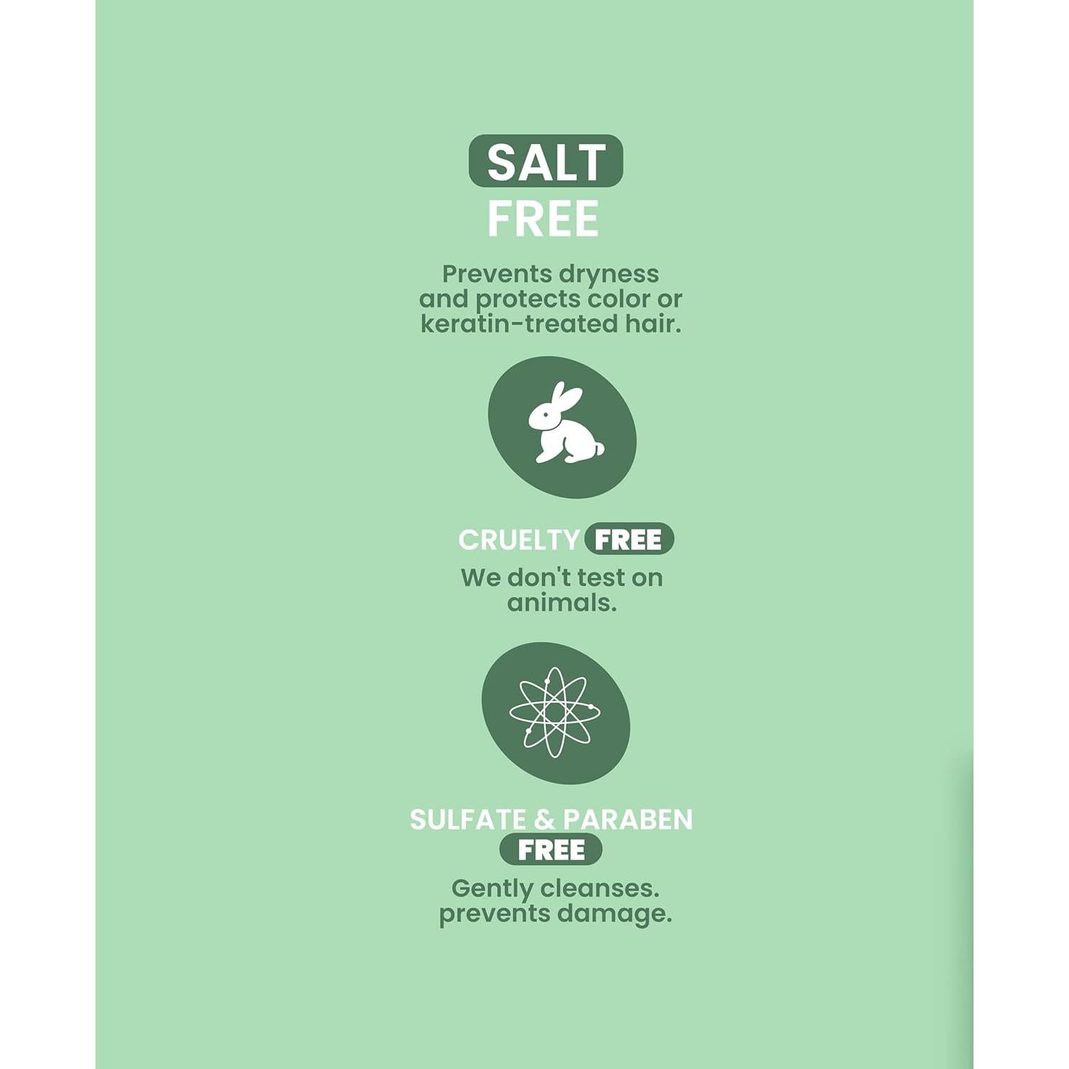 Conjunto Champú y Acondicionador Naturalsant 473 ml - Hidratación y Crecimiento Cabello