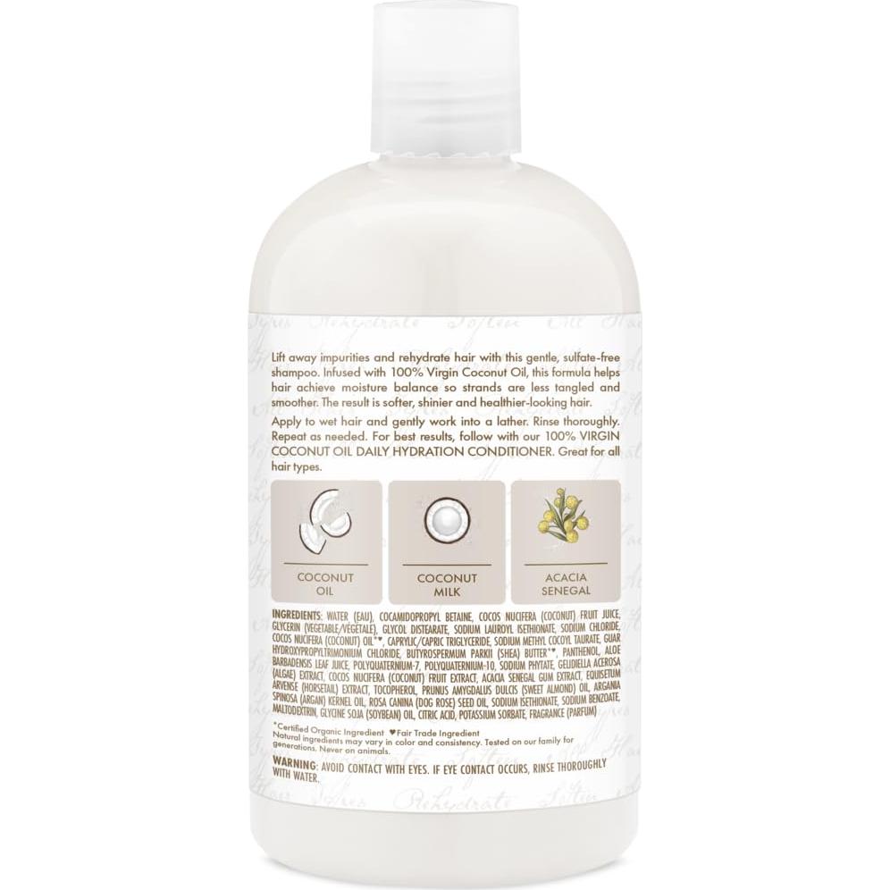 Champú Hidratación Diaria SheaMoisture 368.5 g Aceite Coco